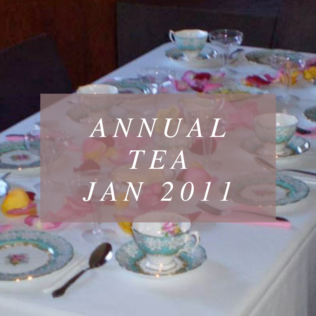 Annual Tea - January 2011