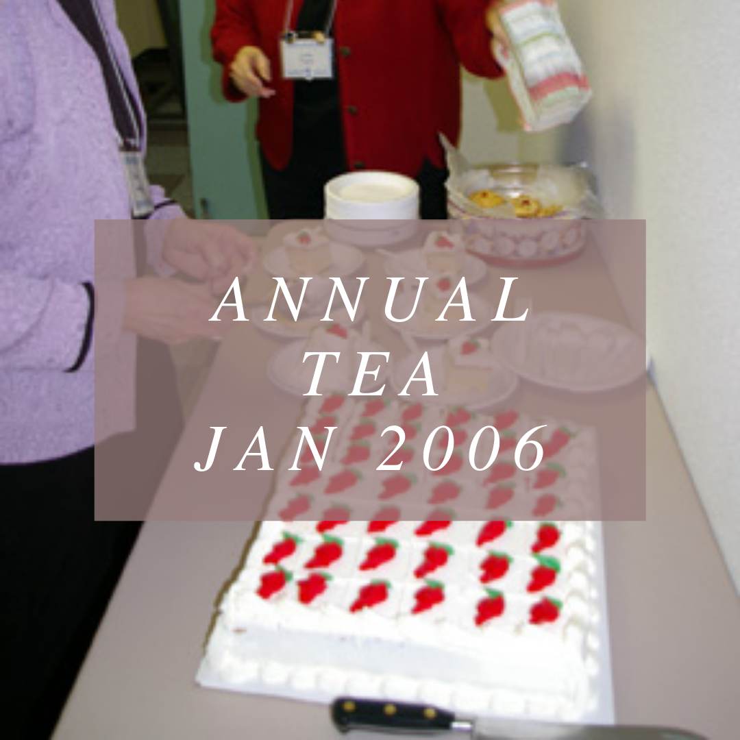 Annual Tea - January 2006