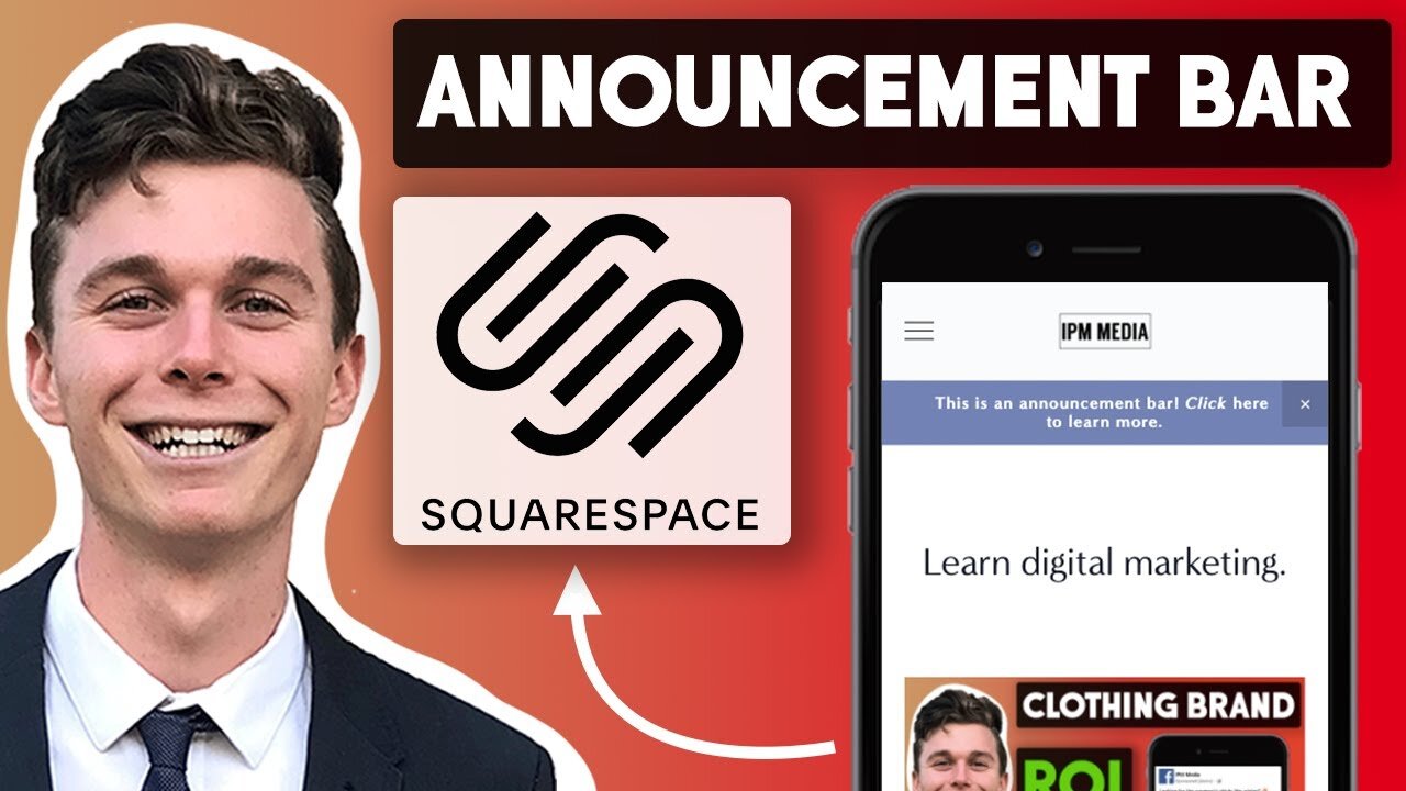 Announcement Bar Squarespace