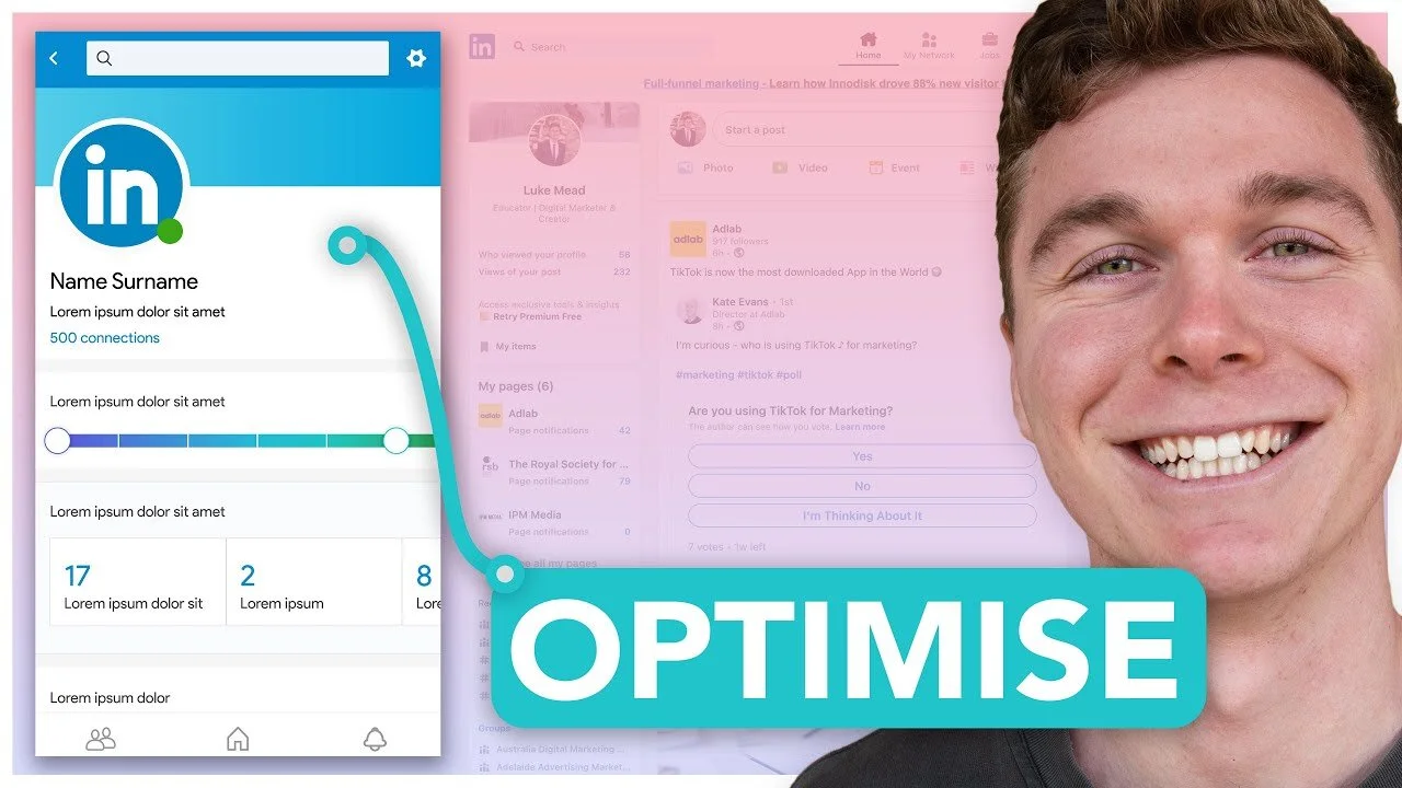 4 Easy Tips to Optimise your LinkedIn Profile for Lead Generation