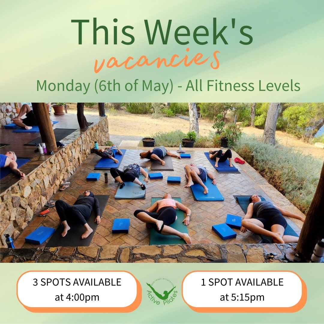 Get fit, make friends, and have fun in our retreat-like studio along Chapman River. 🌟

Join our one of our &quot;All Fitness Levels&quot; classes this Monday, May 6th:
4:00pm: 3 spots left! 🕓
5:15pm: 1 spot remaining! 🕔

Connect with like-minded i