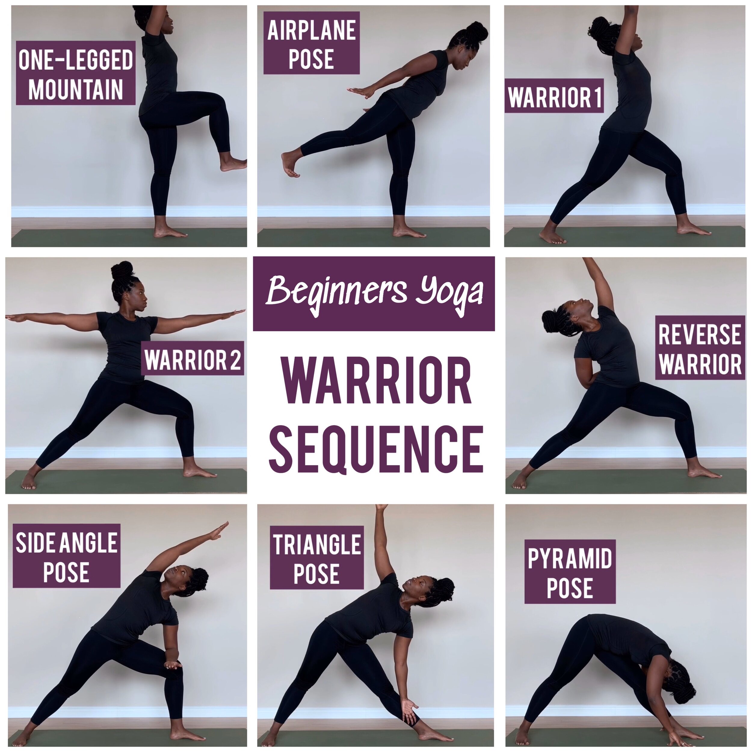 Powerful Warrior Sequence for Beginners — Yoga With Addy