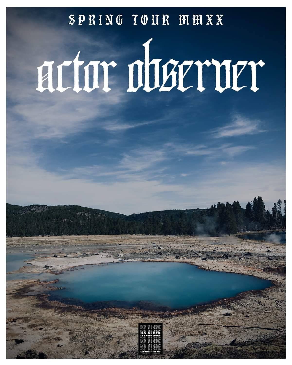 CANCELED Actor Observer/Your Persona/CDF/Pulses/Sideshow Cinema