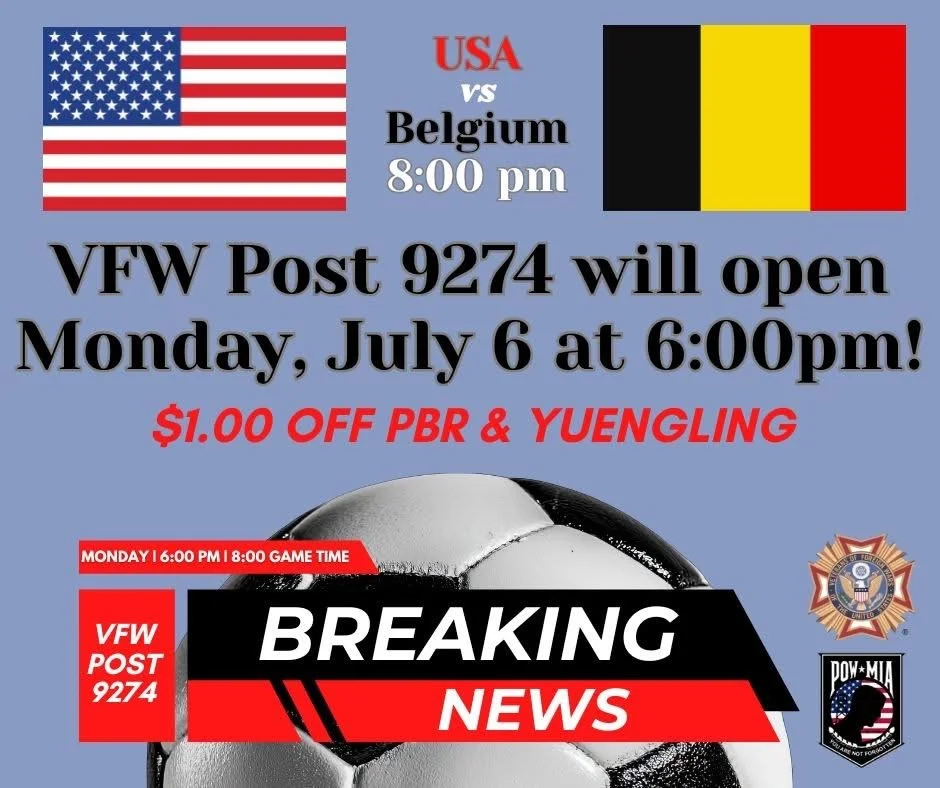 World Cup USA vs Belgium Watch Party