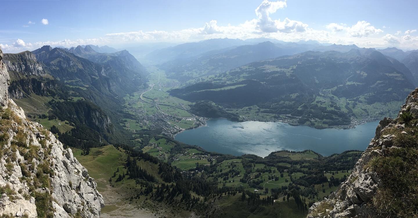 #climbing #churfirsten #brisi #mehrseillängen #swissmountains #walensee