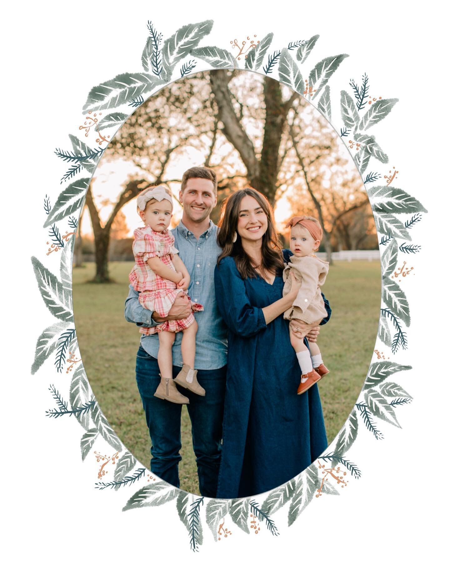 Merry Christmas from my little family to yours 🎄✨ Thank you, thank you for supporting my endeavor to keep the artistic expression of beautiful and true things a priority in my life. Excited for what 2023 may bring!