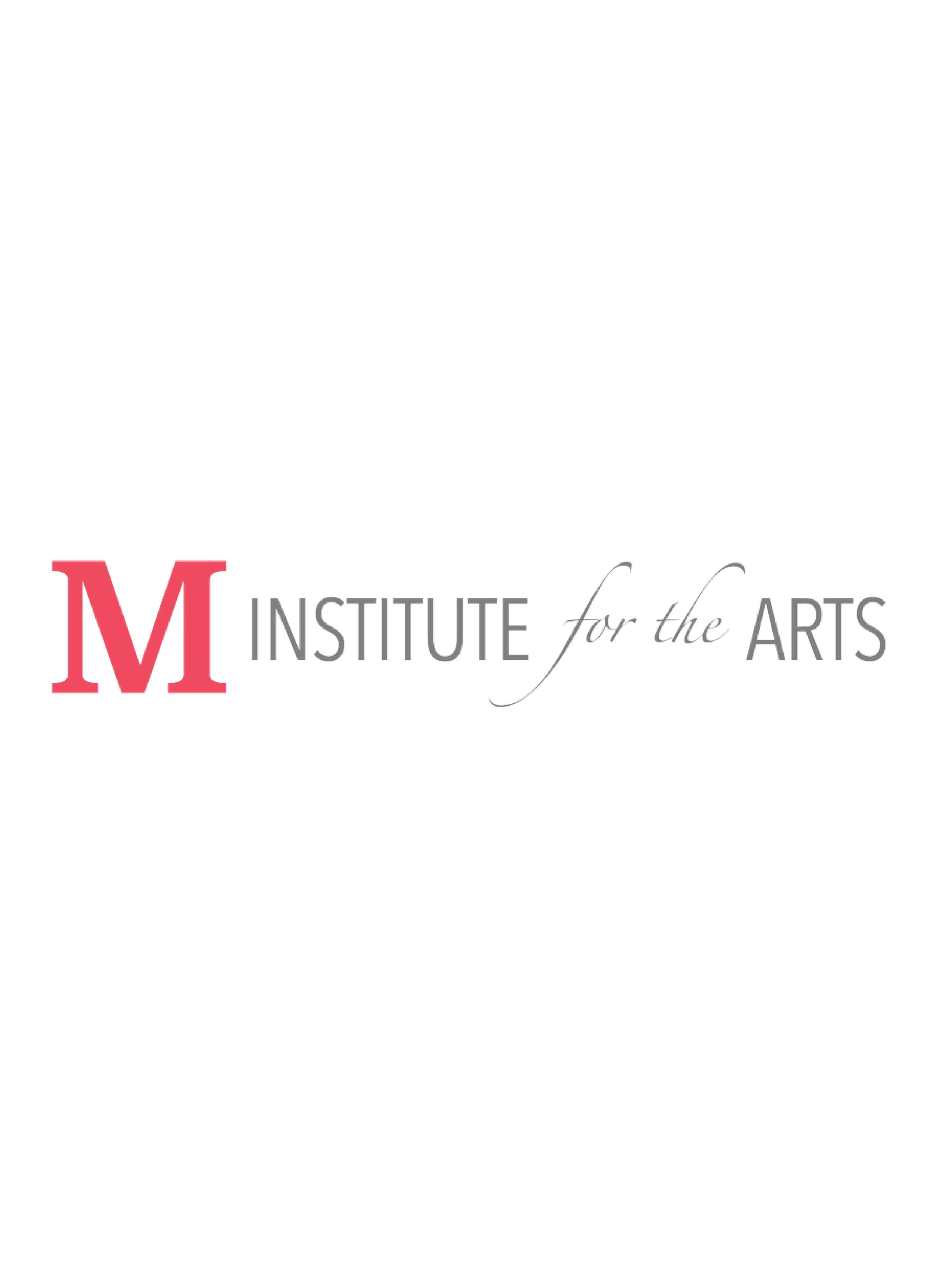 Masterclass // M Institute for the Arts