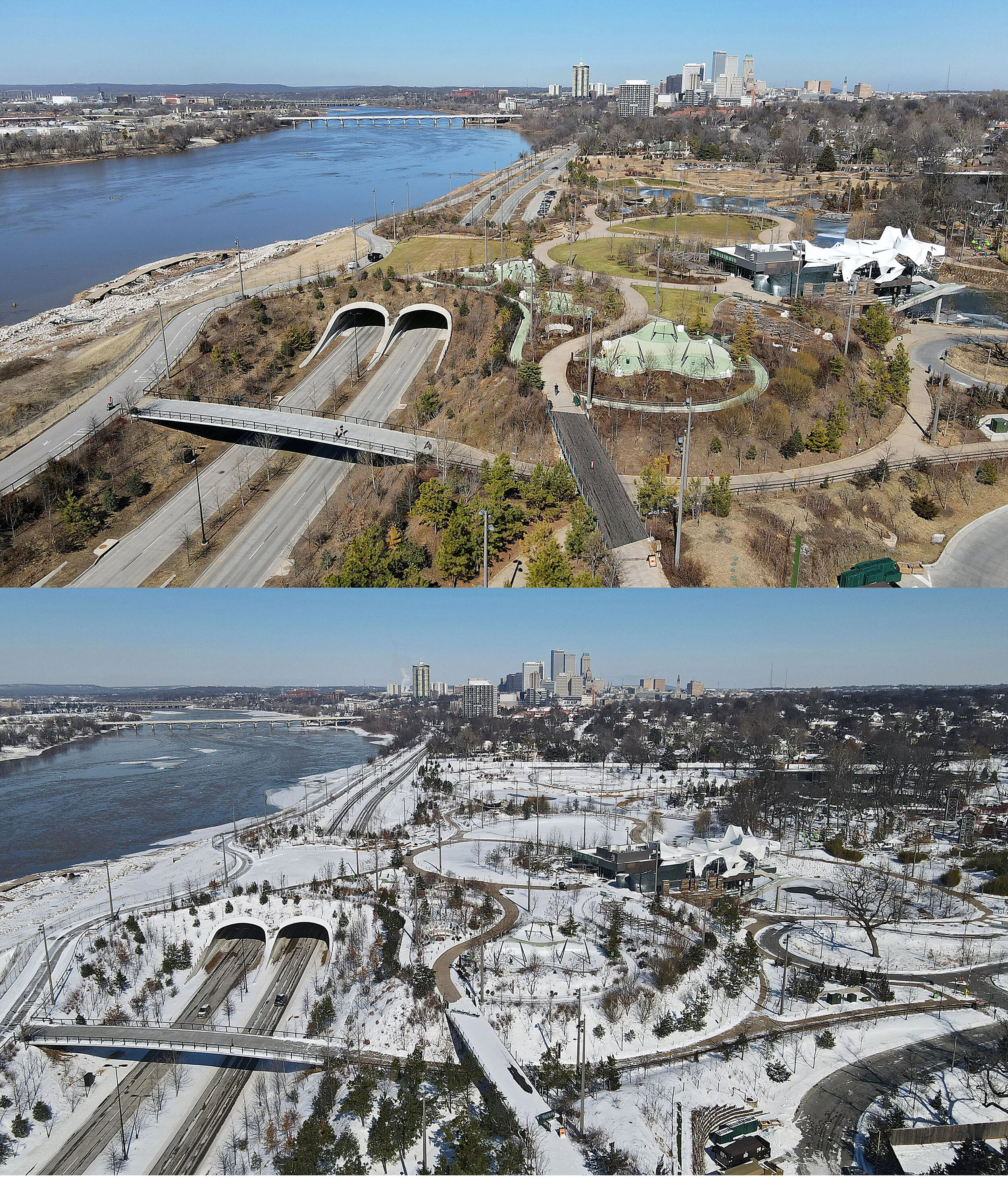  One week’s difference 