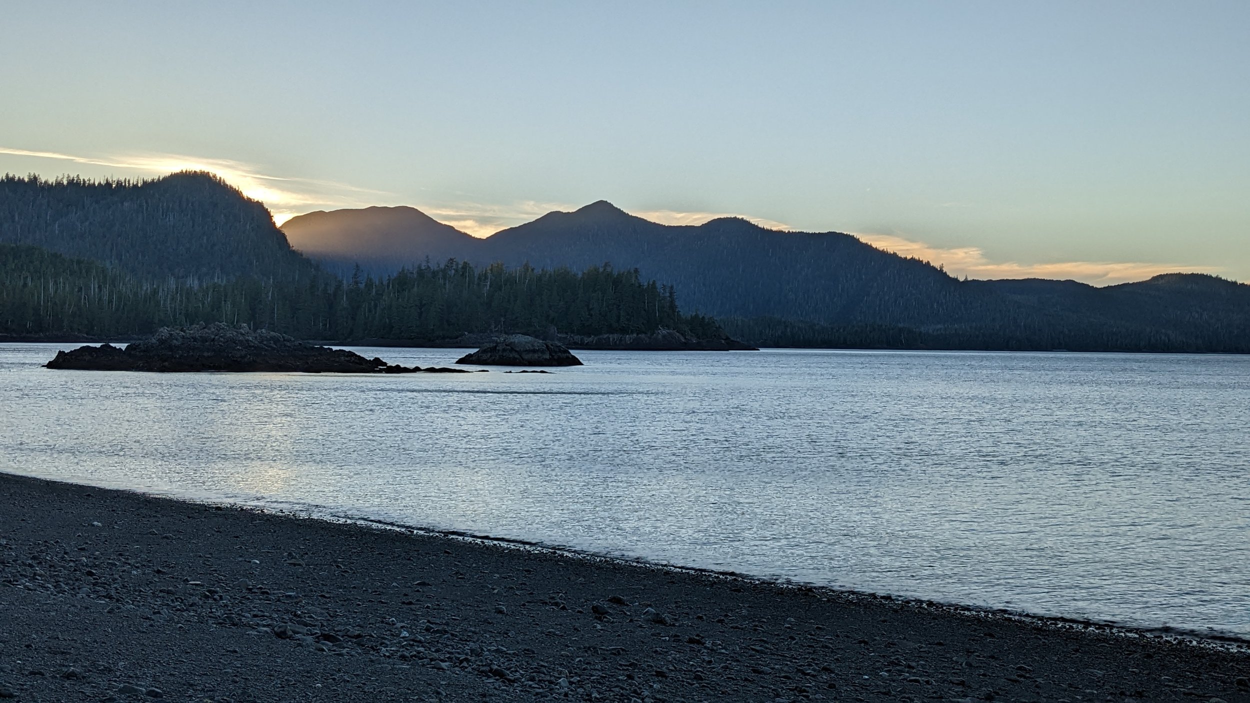  Sunset at Newberry Cove. 
