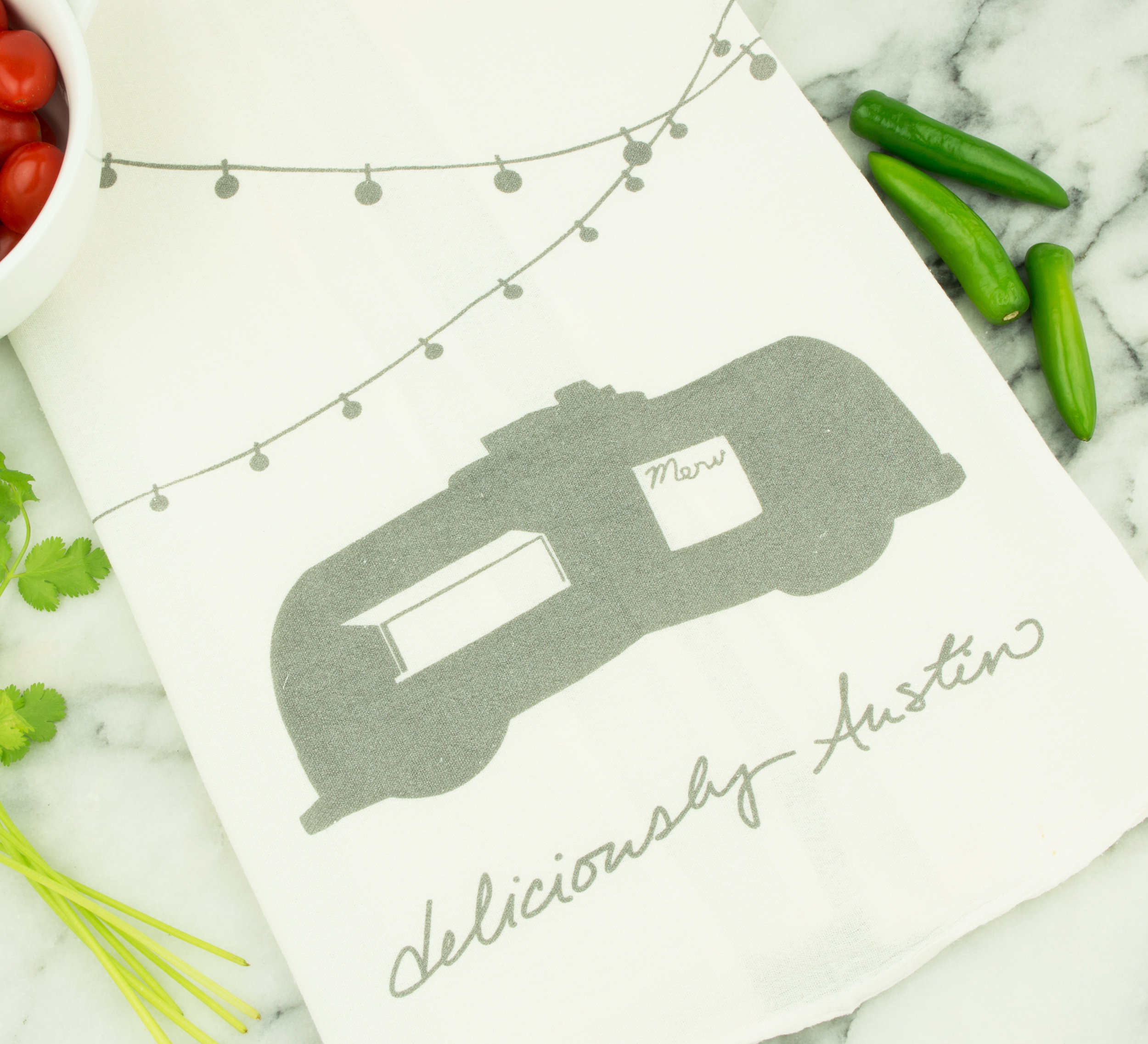 Deliciously Austin Tea Towel