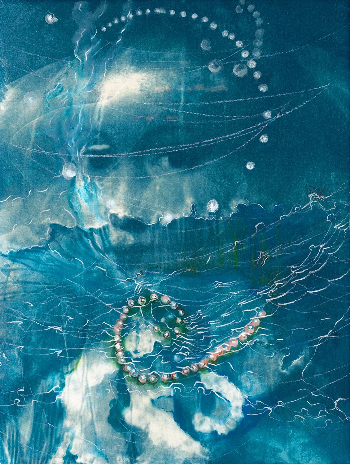 Pearled Jelly Veil Orbits Web Shield