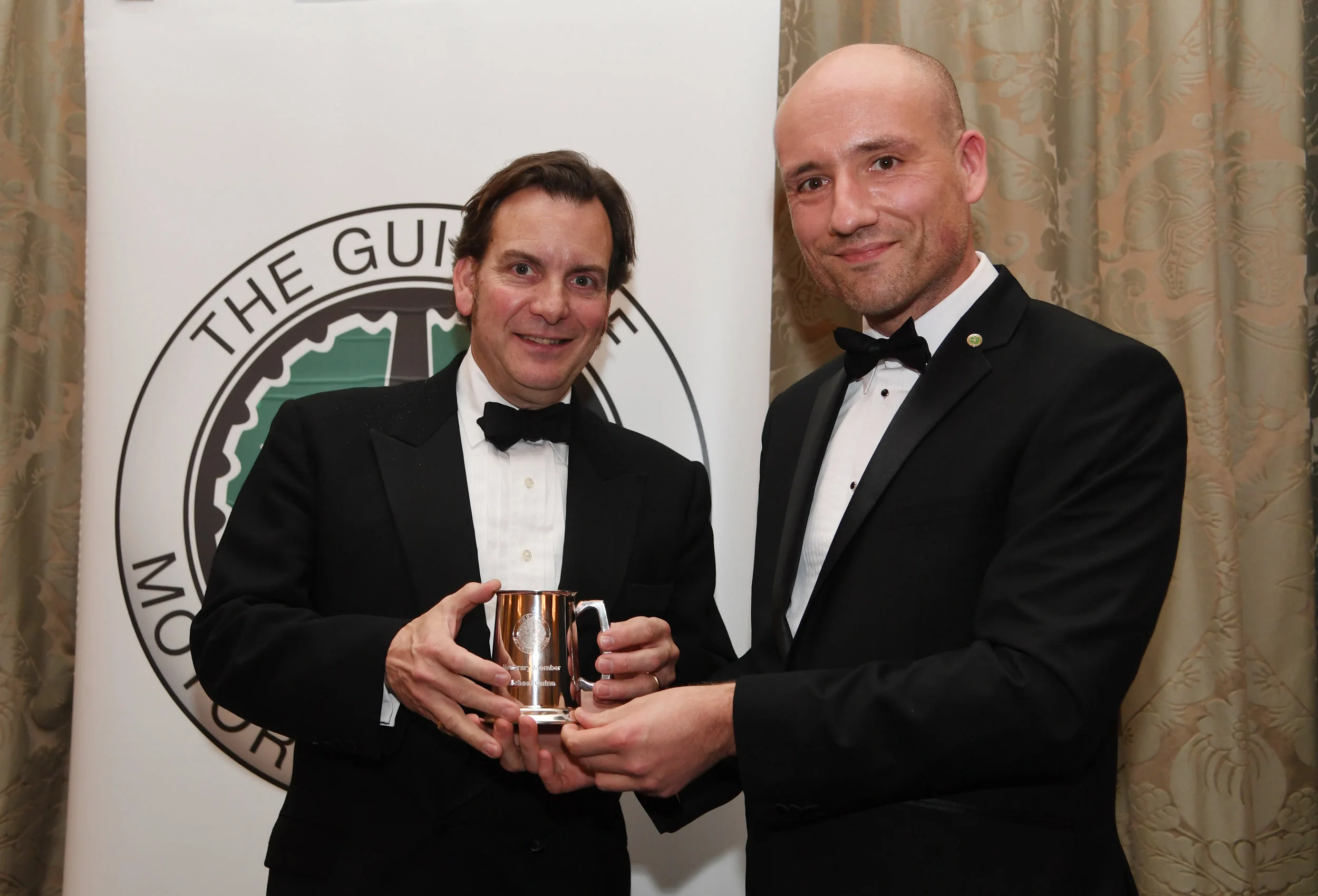 Guild Dinner 2018 - Michael Quinn and Richard Aucock.JPG