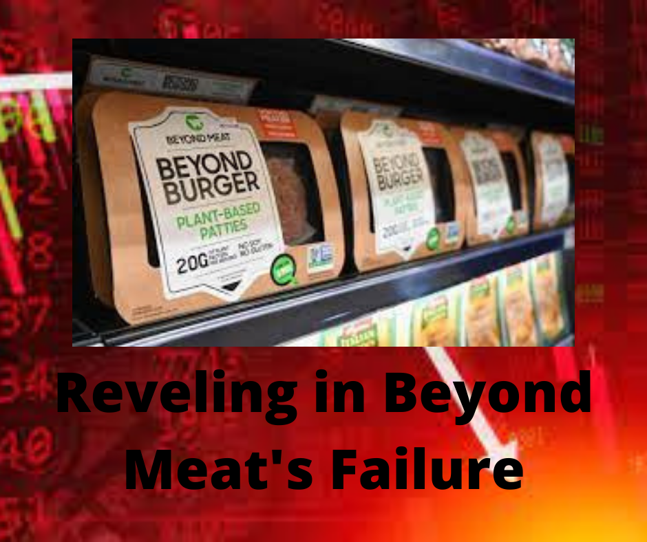 Beyond Meat's Stock Continues Plunging and it's Beautiful