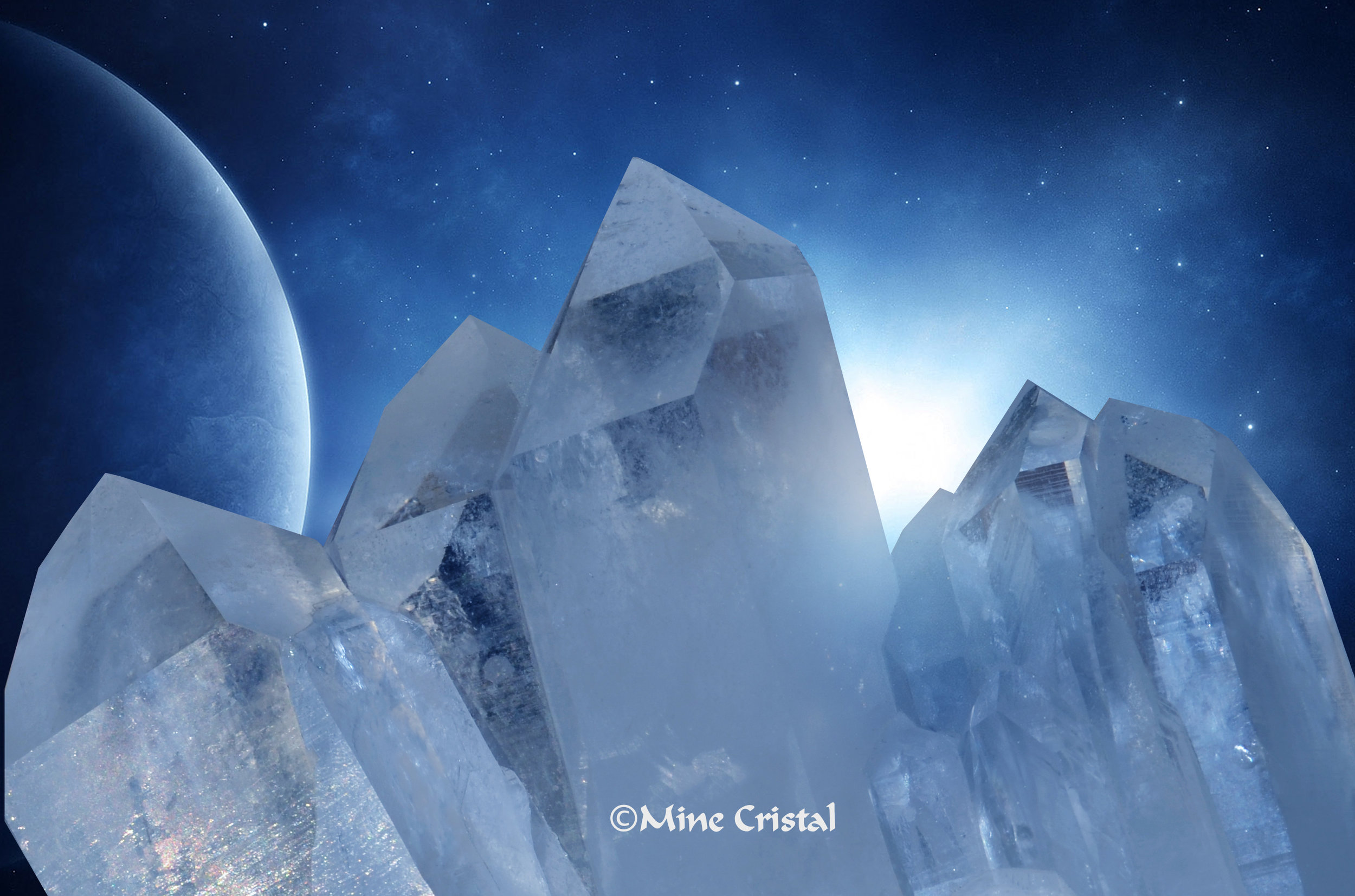 Minage des cristaux — Mine Cristal