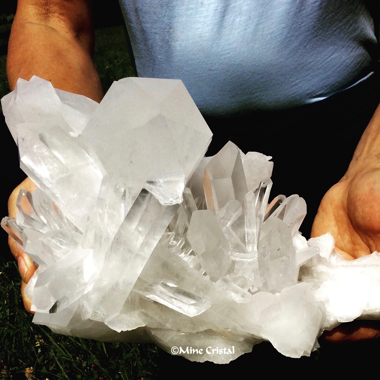 This beautiful specimen that we harvested in our crystal mine was sold recently. Every time you come to the store you will find new arrivals that we have just discovered in our mine!