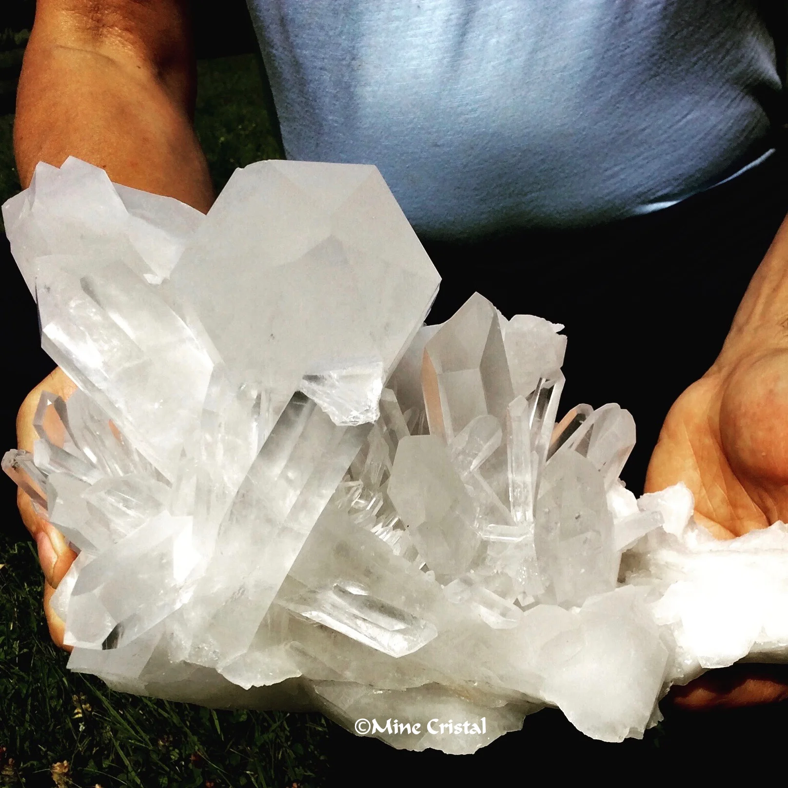 This beautiful specimen that we harvested in our crystal mine was sold recently. Every time you come to the store you will find new arrivals that we have just discovered in our mine!