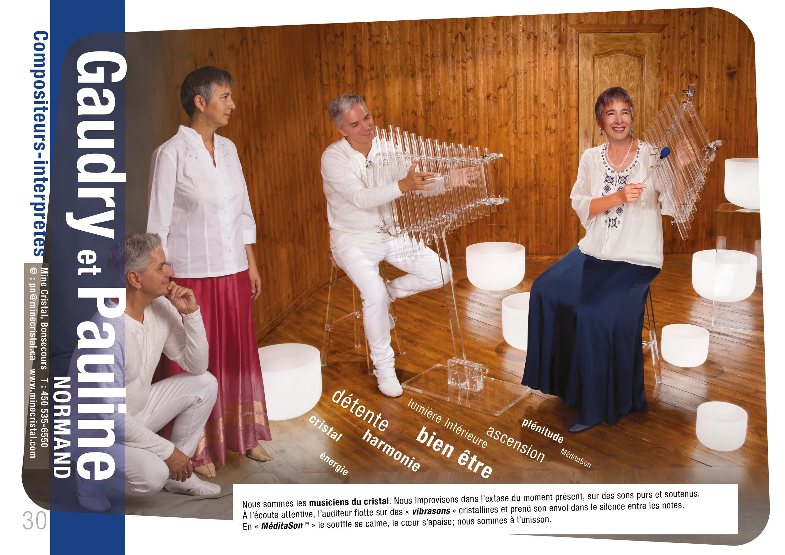 Val-St-François performing arts brochure, 2014