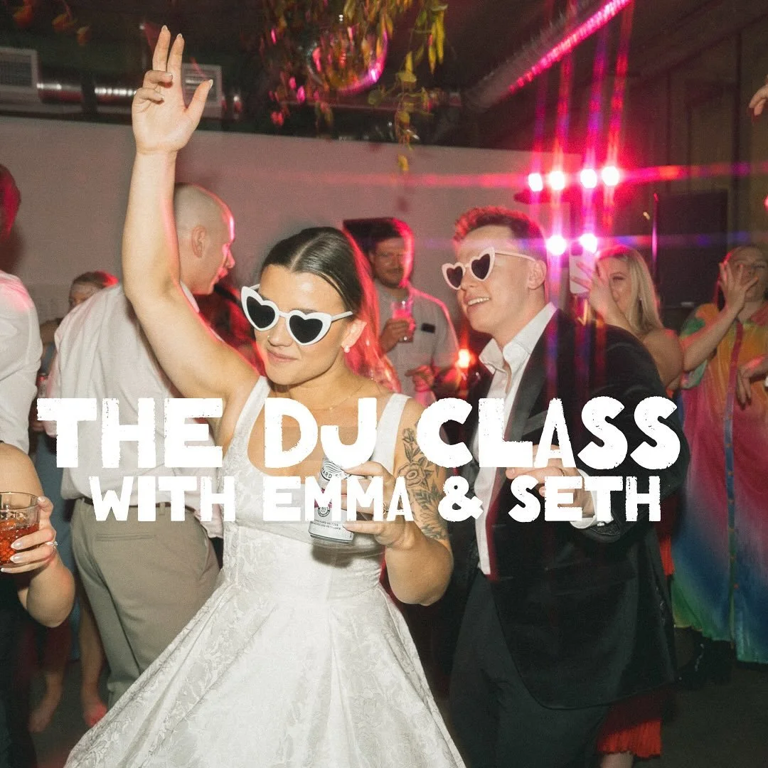 It has been 3 years since our last DJ class 😮🌪️&hellip;. And so&hellip;. 📞Calling @eraem and @sethwaselenchuk 

Thursday November 13 at 730pm we will have Emma on the mic and Seth on the music&hellip;. What a perfect match and IRL too 💫🏆😍

Sign