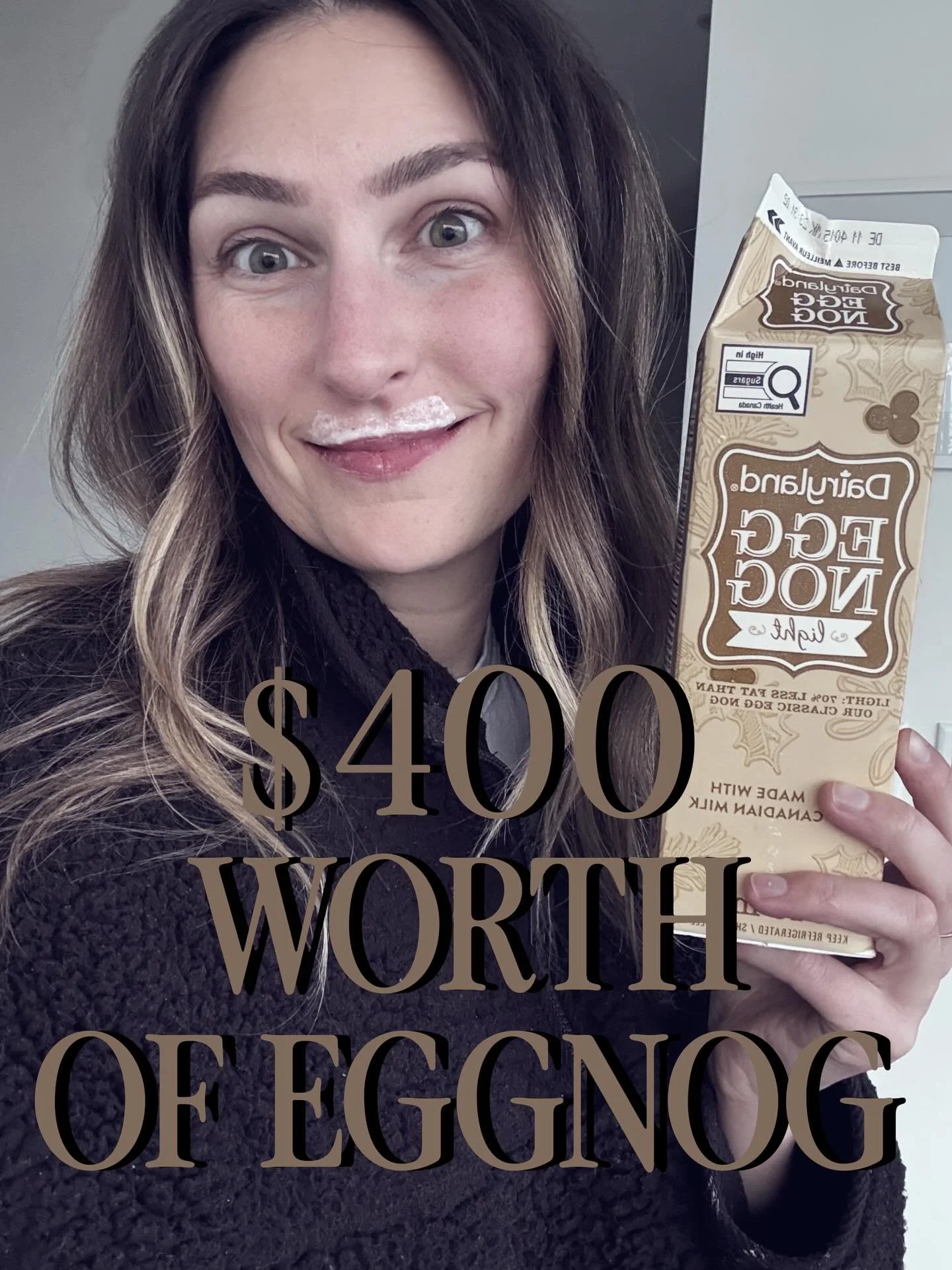 It is that time of year again! Snow is on the ground and eggnog is on the shelves. 

It brings disagreement and divide among families and friends. Some love it, some hate it. We thought it was a beverage with enough controversy that it would be the p