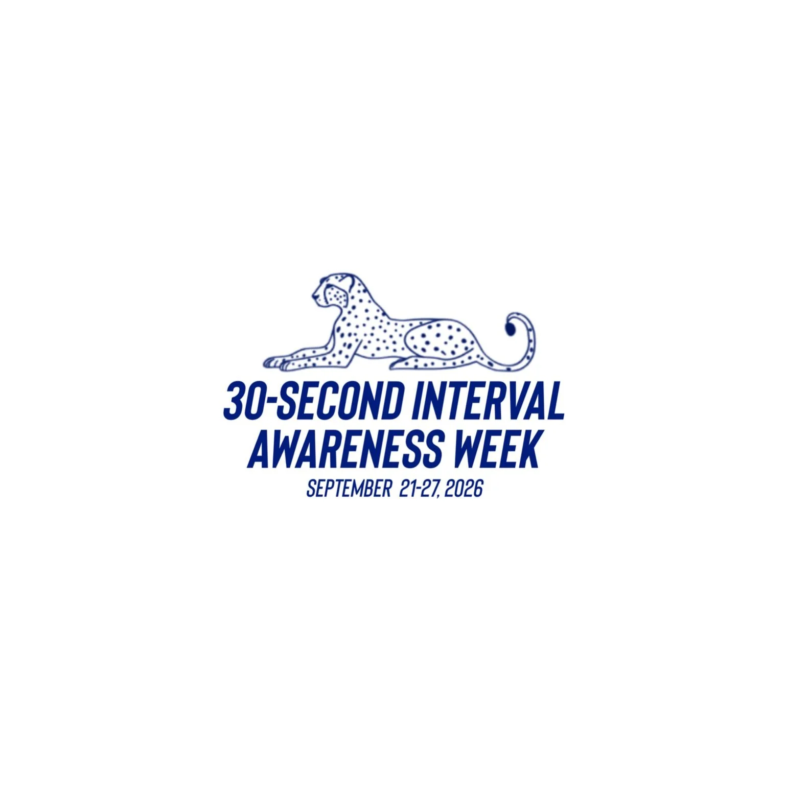 30-SECOND INTERVAL AWARENESS WEEK

From September 21-27, the second run segment in EVERY class will be a 30-second interval set 📣😃🍒