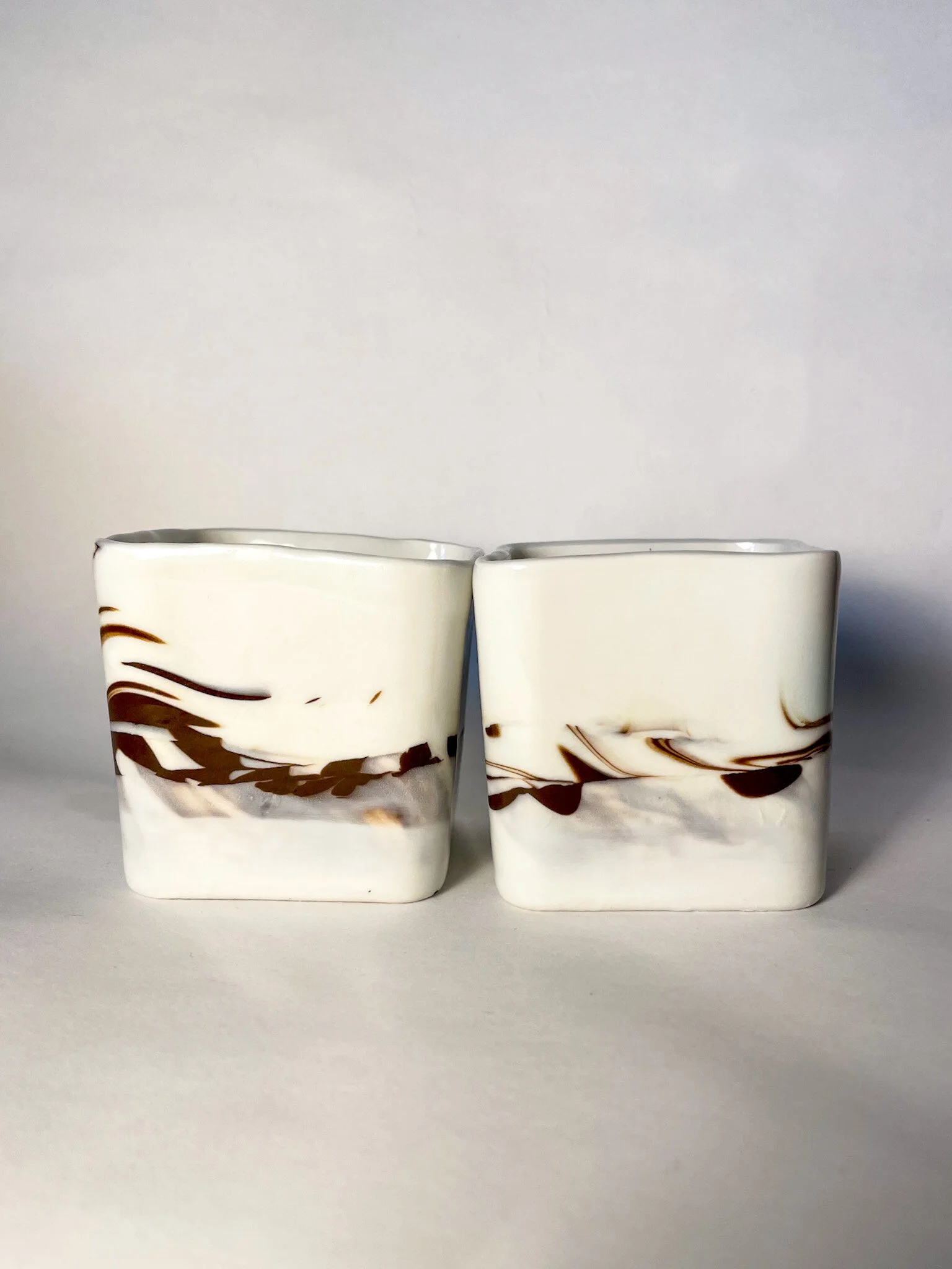 TAOAT Chocolate Swirl Vessel