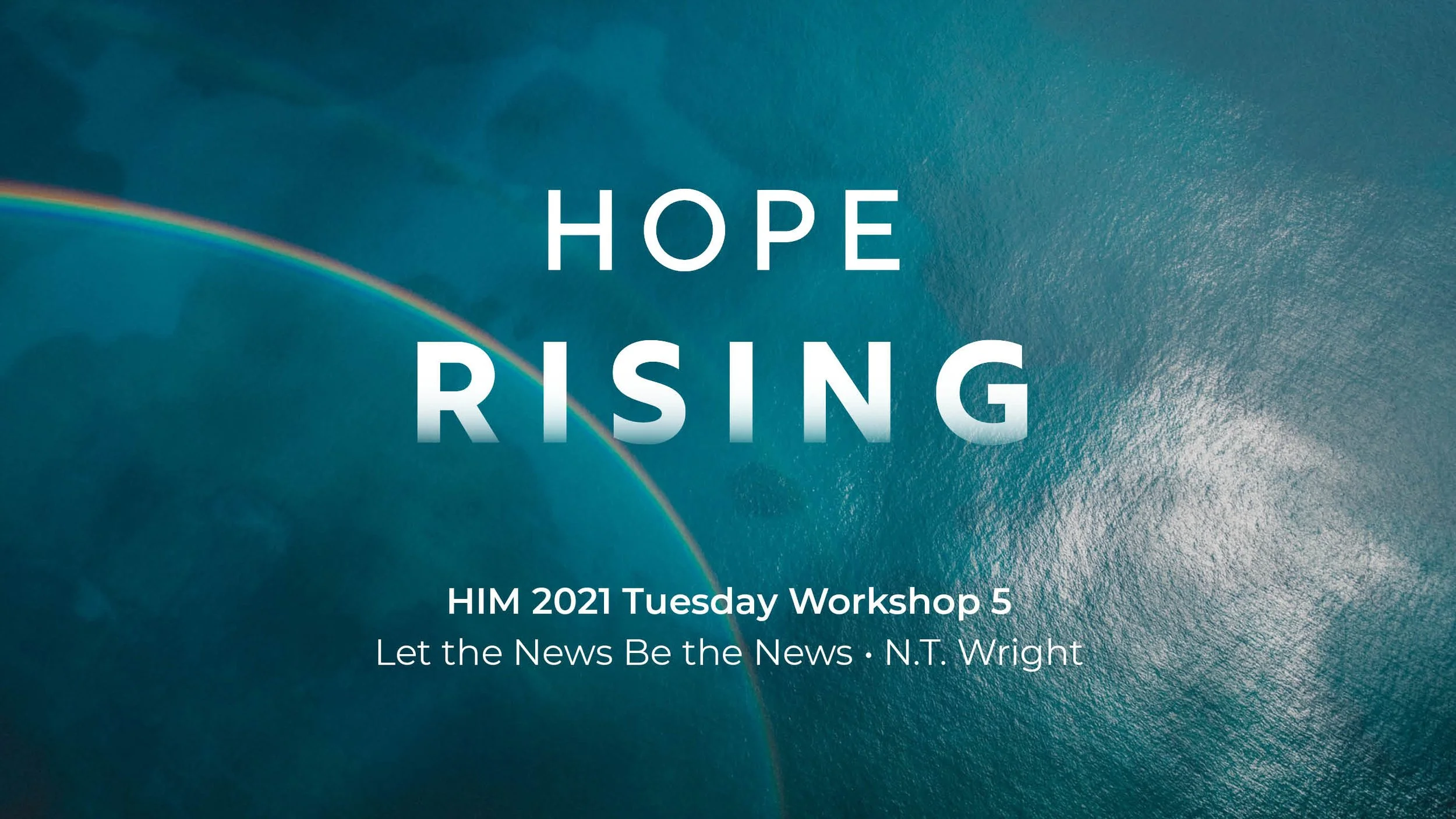 HIM 2021 Tuesday Workshop 5: Let the News Be the News