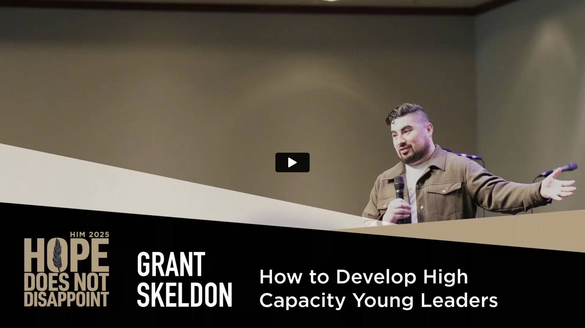 HIM 2025 Fri In-Person Elective: How to Develop High Capacity Young Leaders