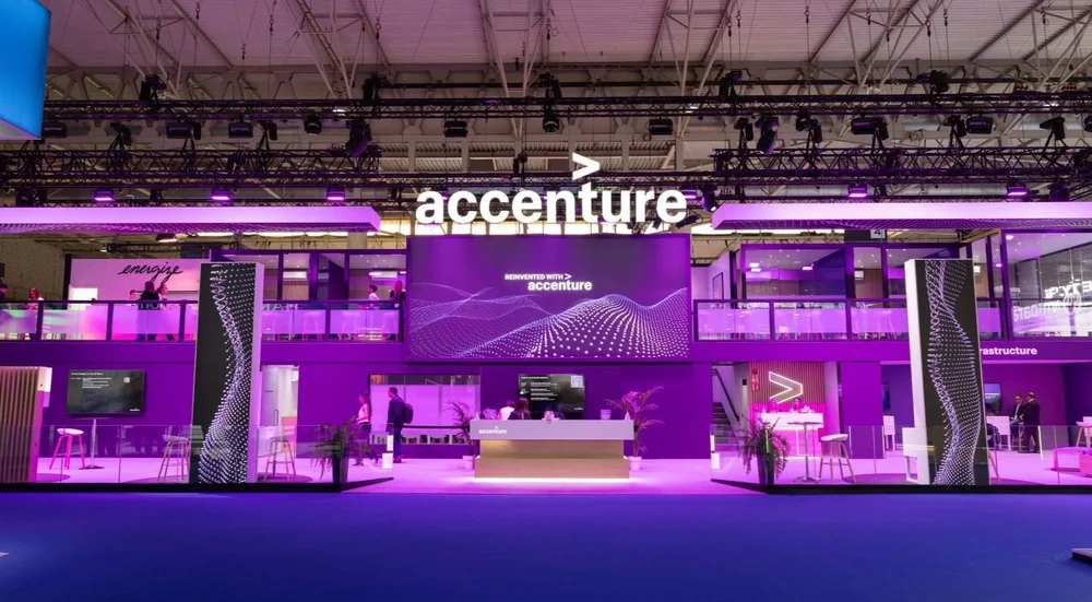 Accenture booth at MWC