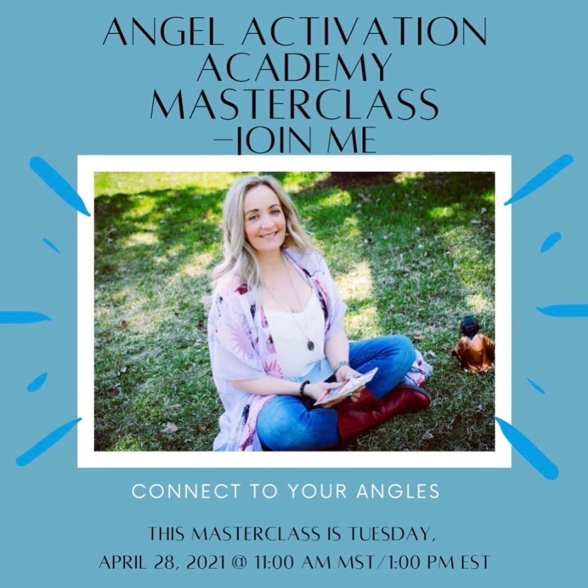 Join my ANGEL ACTIVATION ACADEMY MASTERCLASS 

&nbsp;APRIL 28TH 11AM MST/1PM EST 

If you're feeling like...

😕You&rsquo;re missing confidence, clarity, and trust with your intuition.

😕You&rsquo;re overwhelmed because there&rsquo;s so much to lear