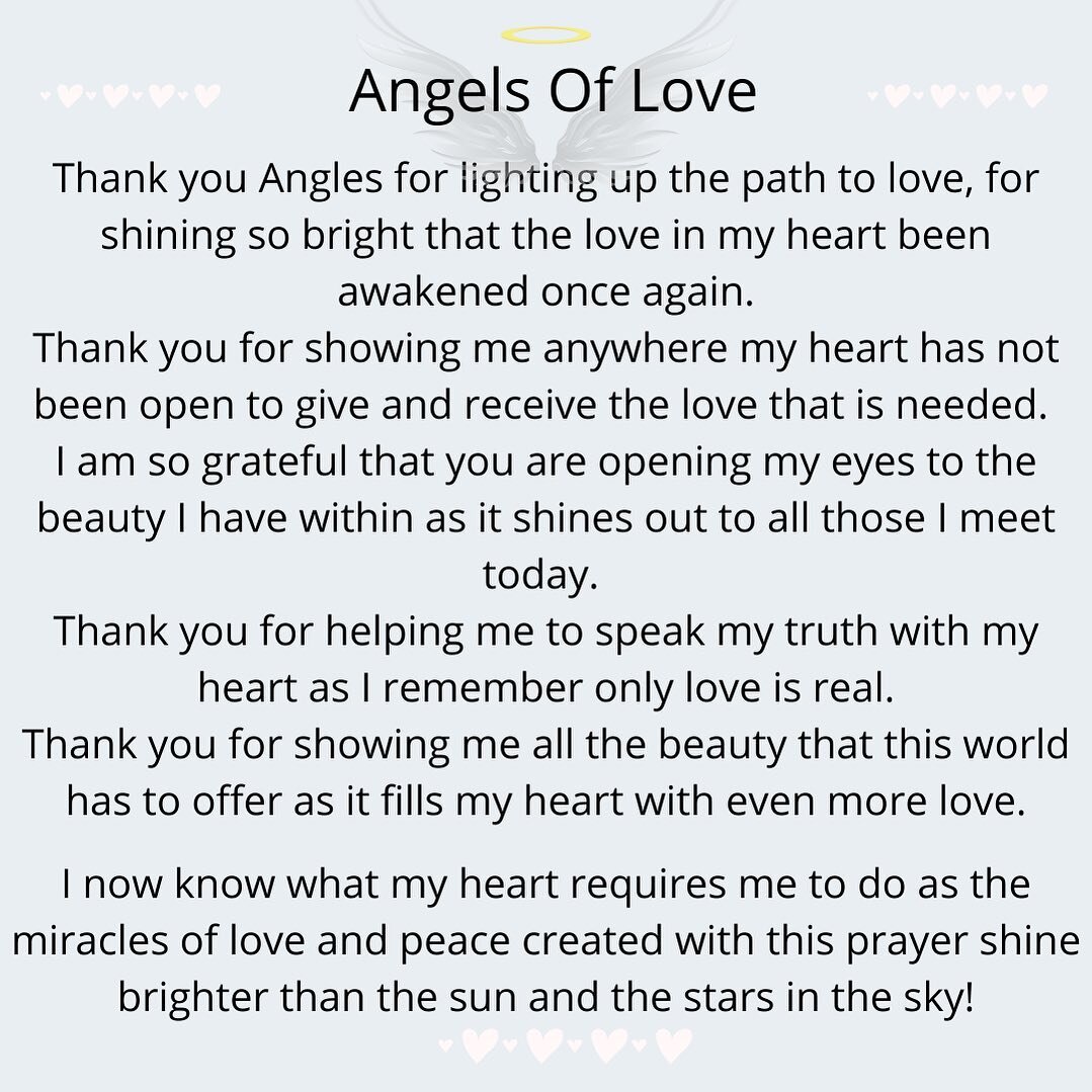 Angels are sending messages of love today.  I believe more love is needed right now more than ever! Please share to anyone who may need this today. #knowyourangels #angels #angelsoflove #bepresentnow #speadthelove #sharethelove