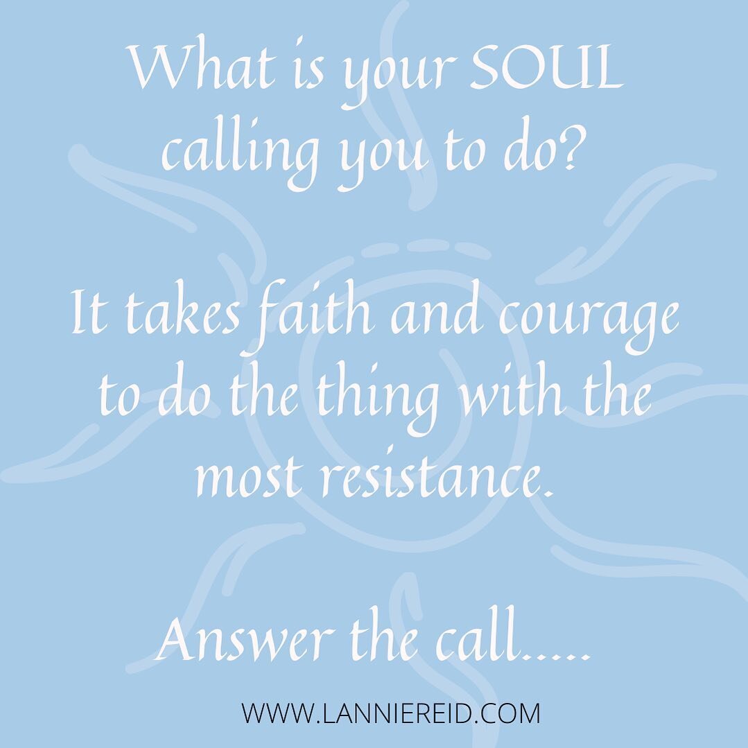 What is your soul calling you to do?

You are being guided by the Divine! 

When we overthink what it is that we would love to do it we seem to get taken off our souls path. 

Know there is no one on this earth that is like you&hellip;. You are here 
