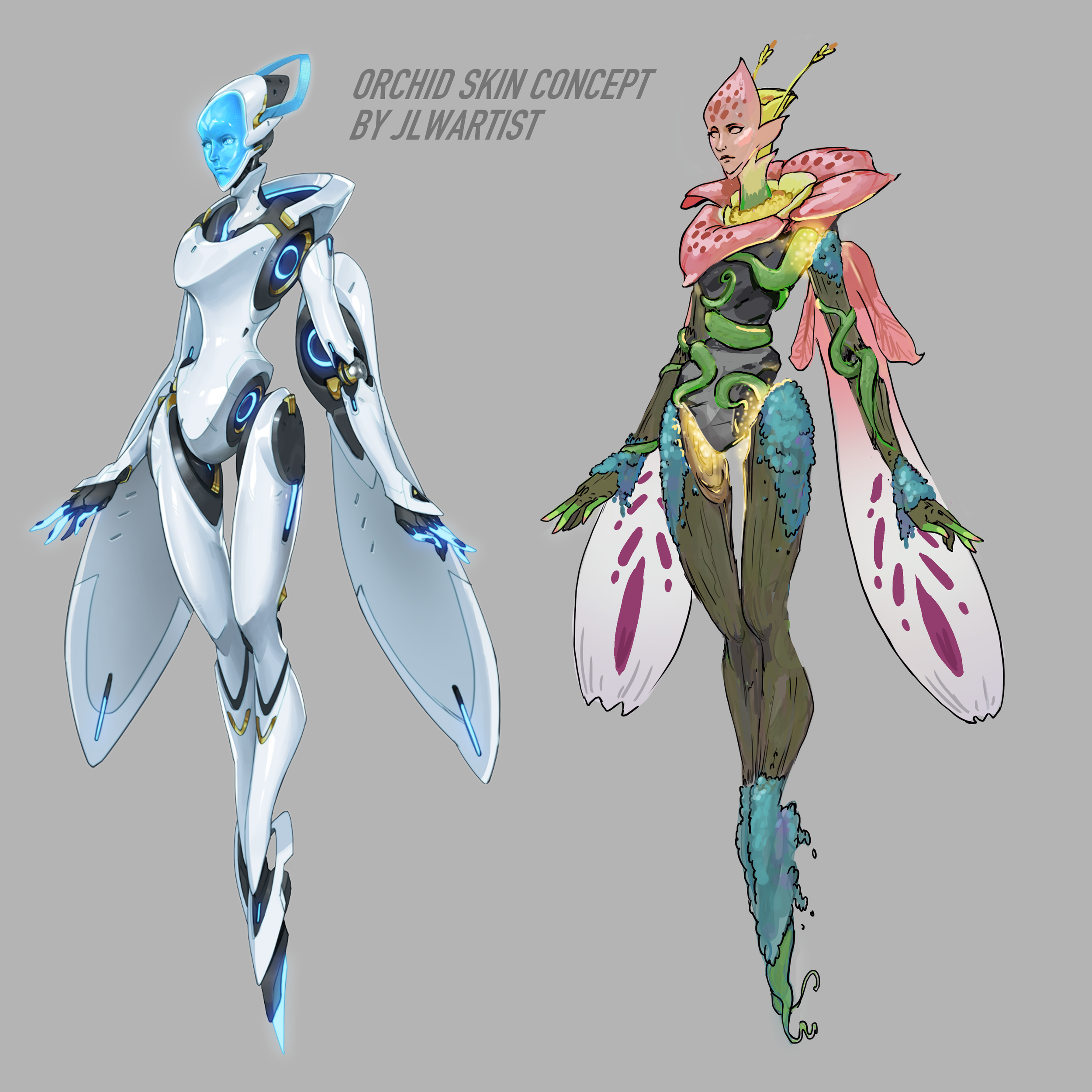 Echo Orchid Nymph Skin