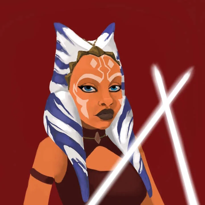 Ahsoka sketch 2018 Procreate