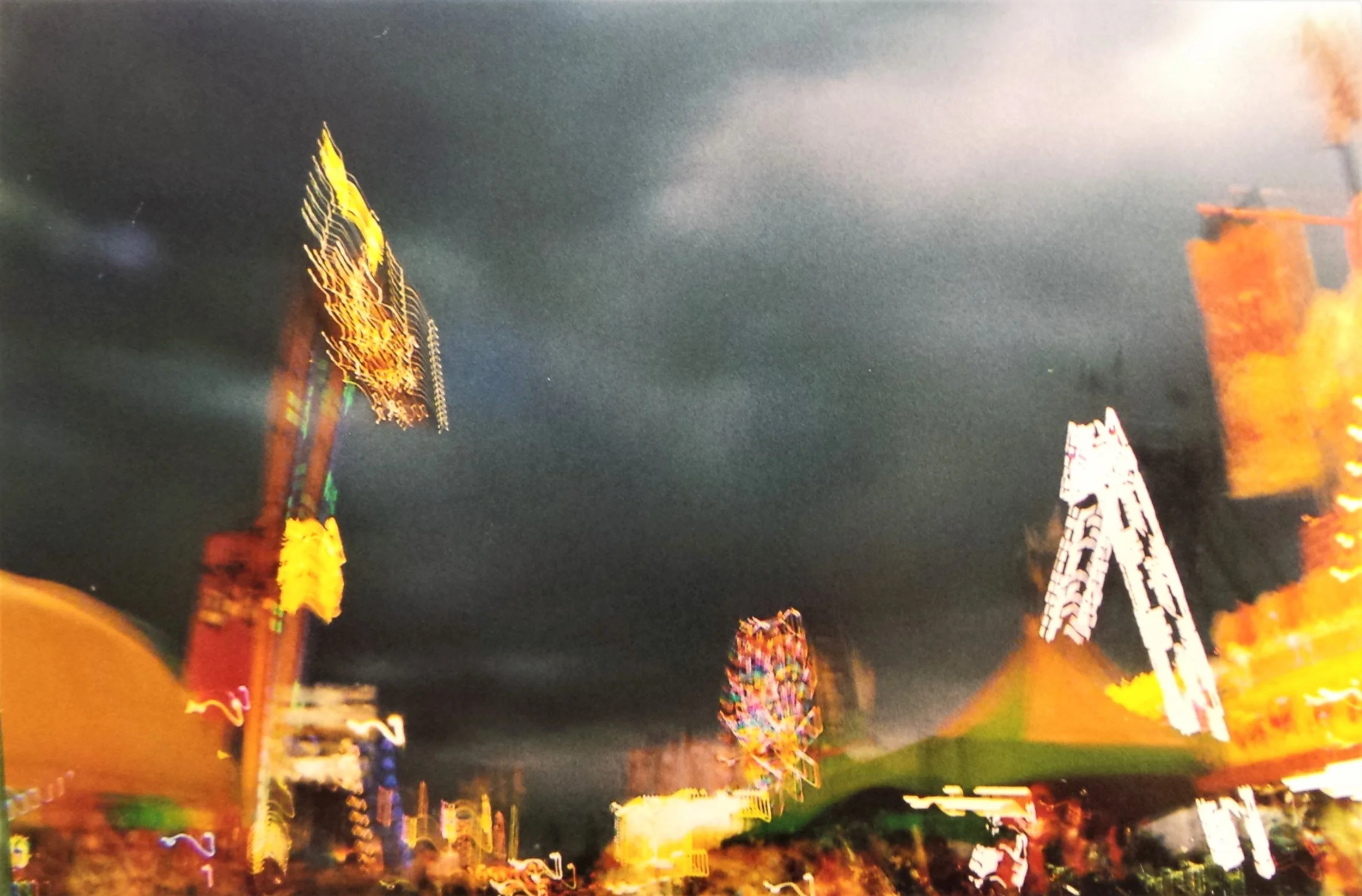 Mall Parking Lot Carnival