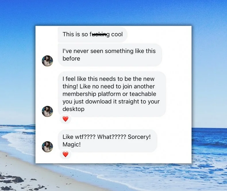 The people are talking 🫦