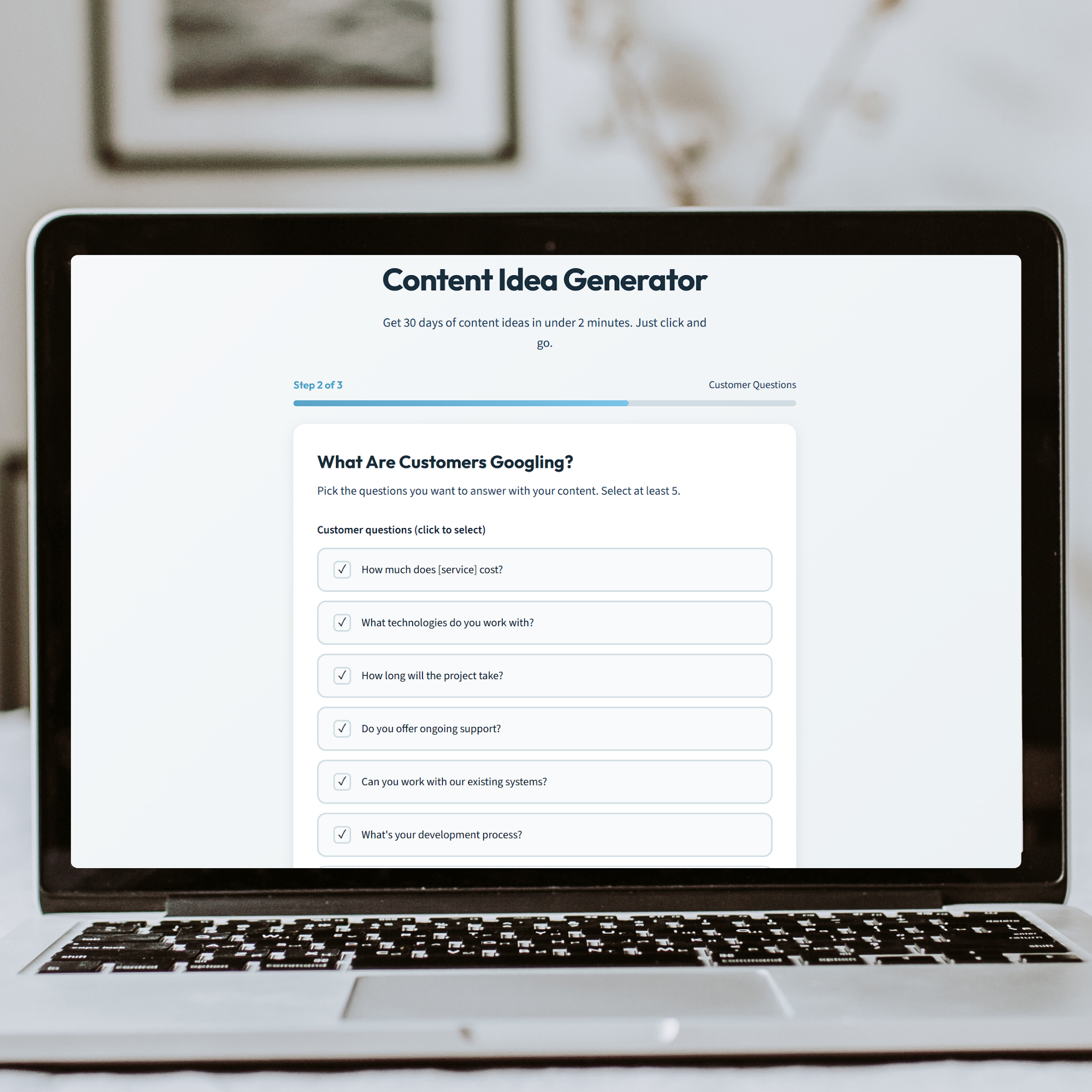 content-idea-generator-step-2-customer-questions.png