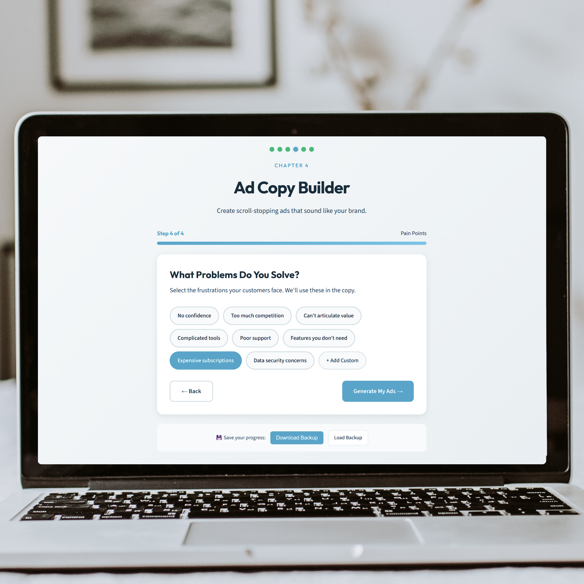 ad-copy-builder-step-4-customer-pain-points.png