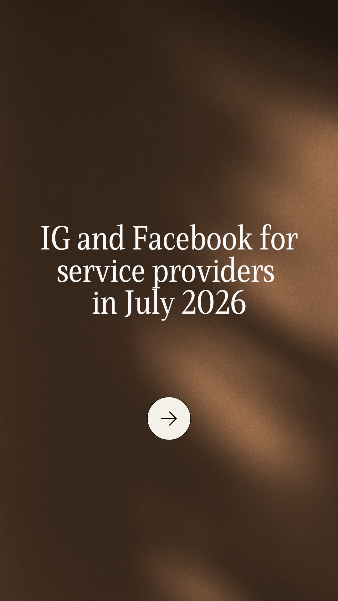 Instagram and Facebook for service providers in 2026: what to do, what to skip, when to pay