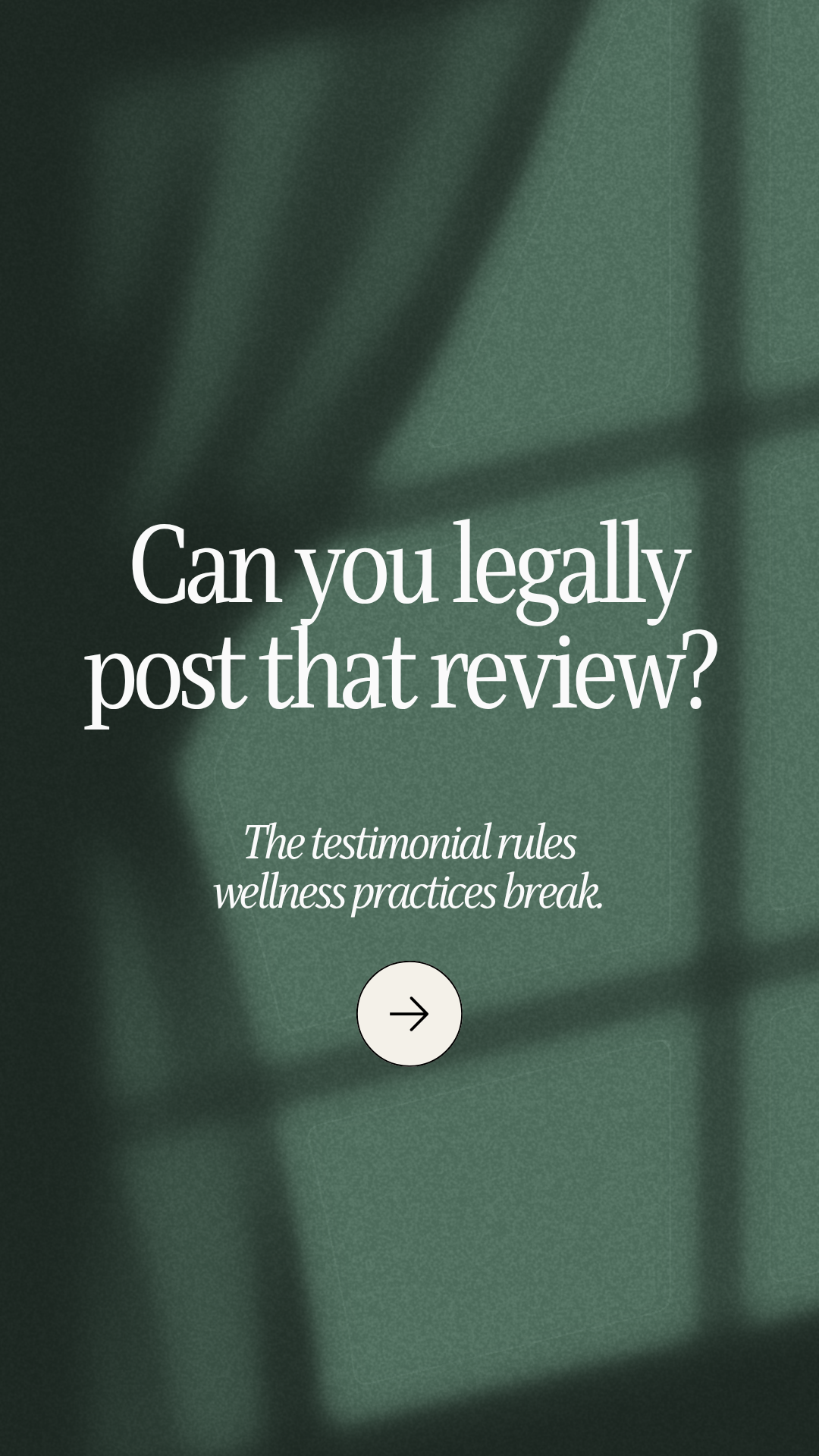 Can Your Wellness Practice Use Client Testimonials? The Rules, and the Safe Way to Do It