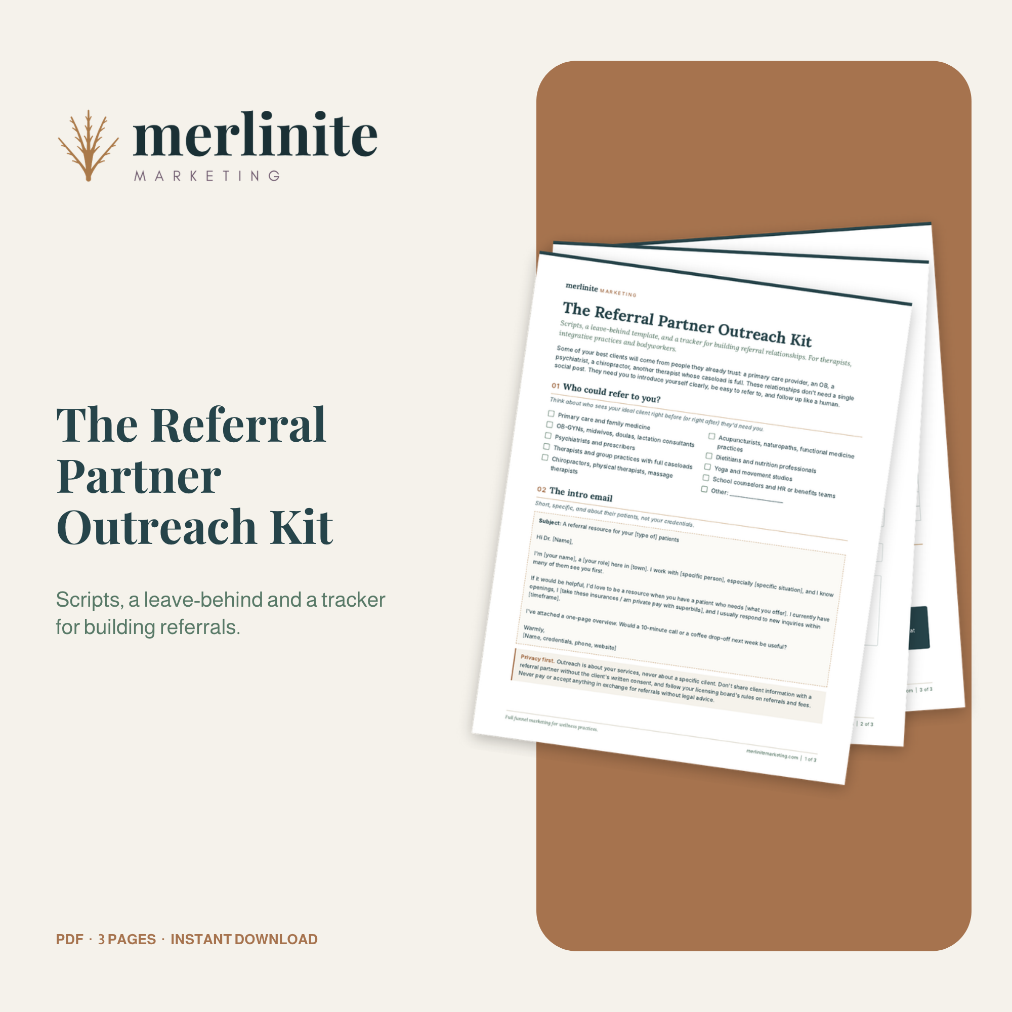 Referral Partner Outreach Kit
