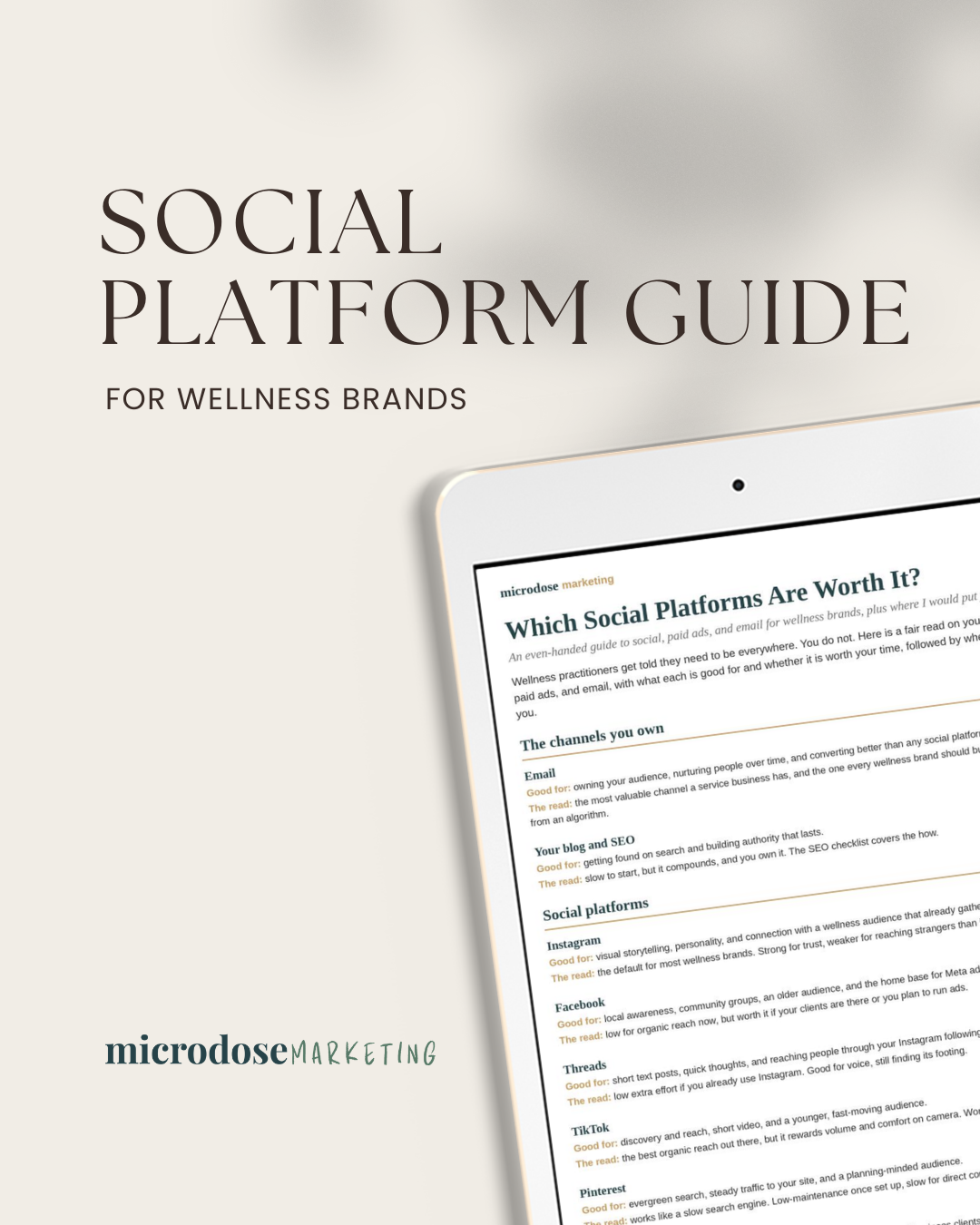 Social Media Platform Guide
