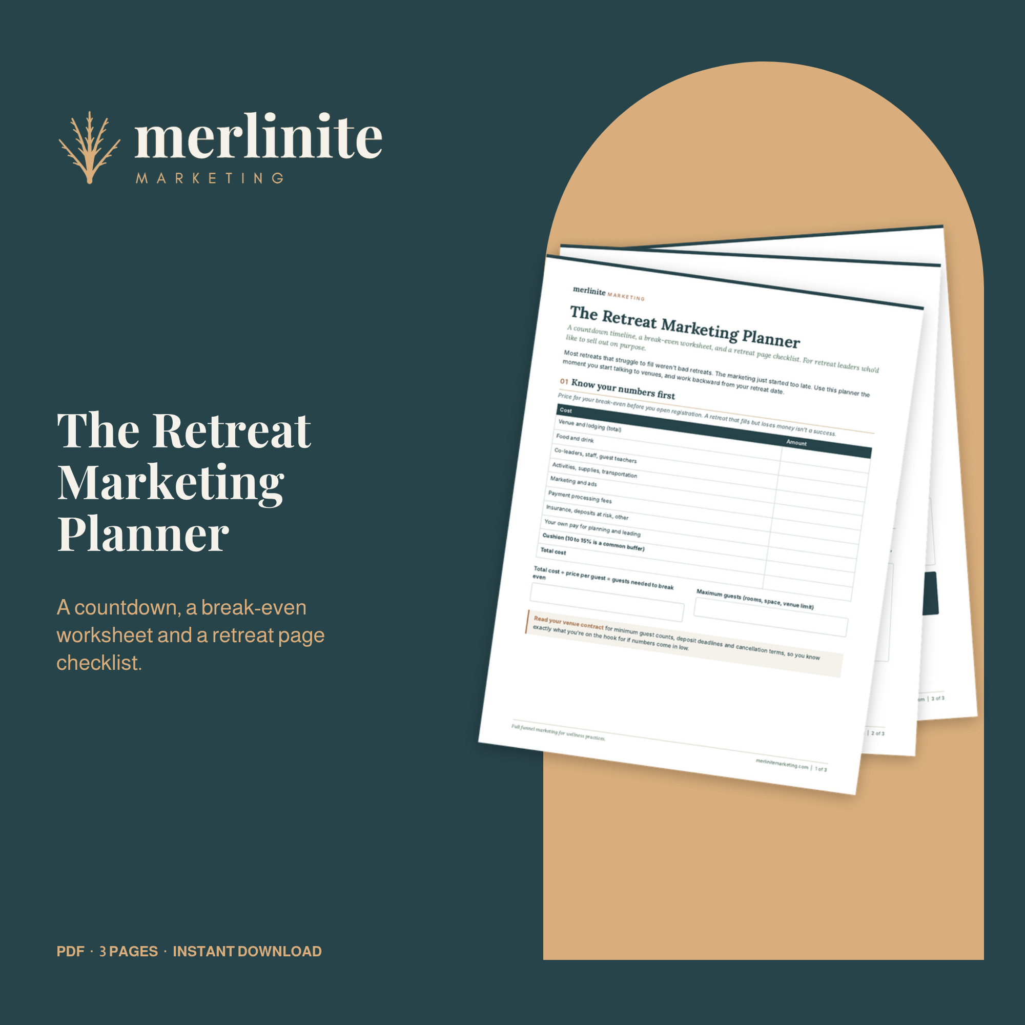 Retreat Marketing Planner