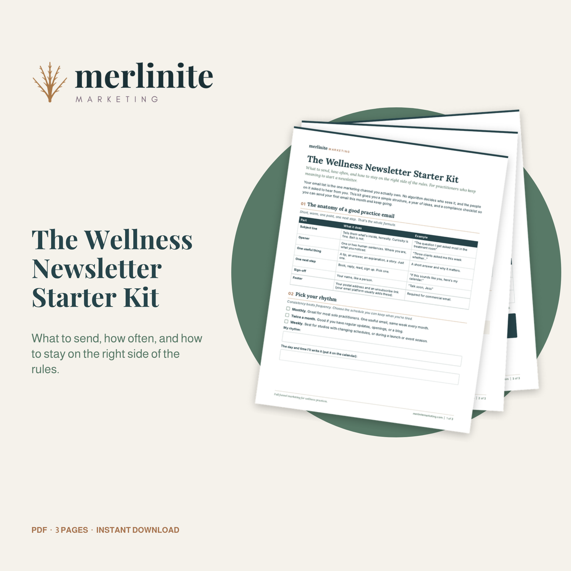 Wellness Newsletter Starter Kit