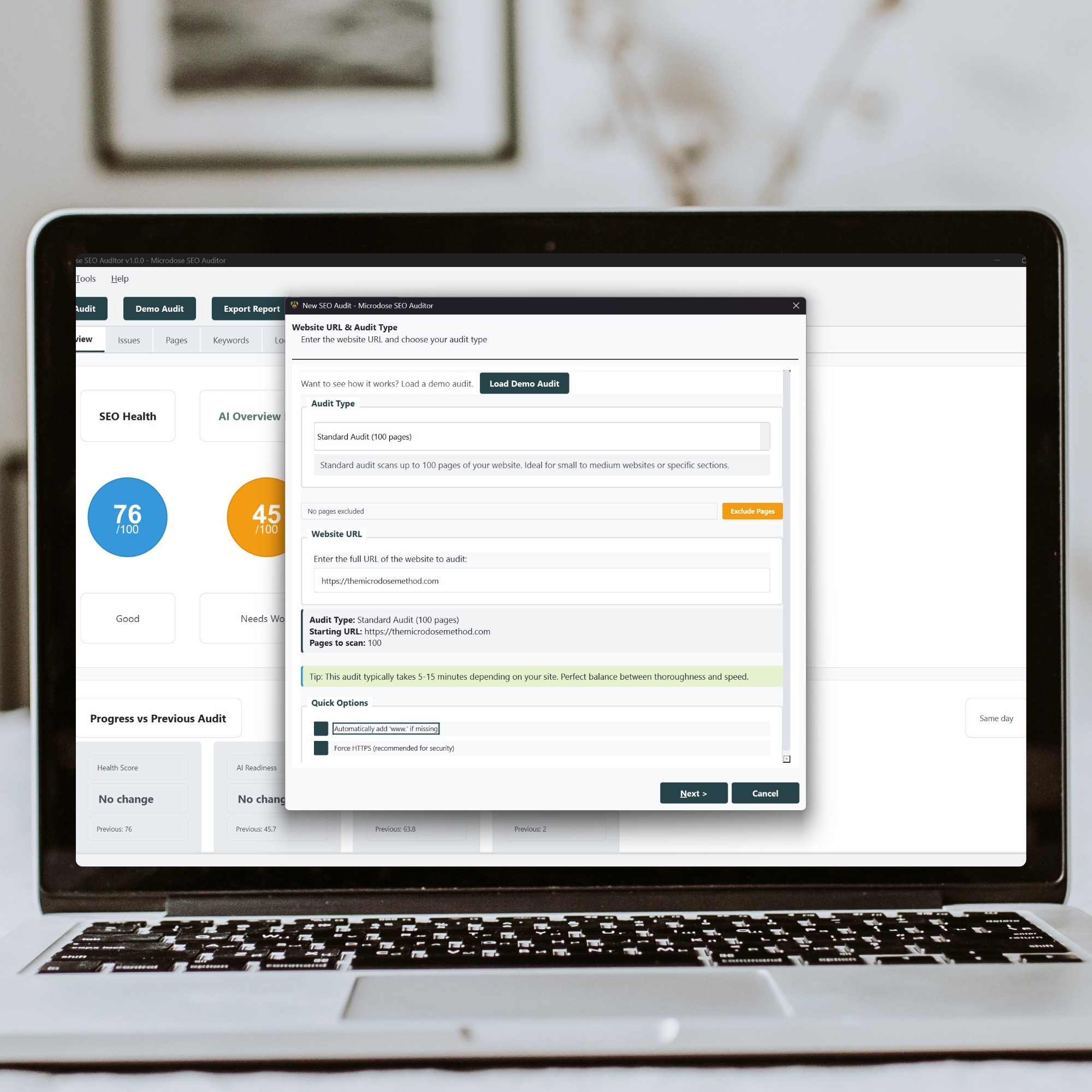 crawl-settings-for seo-audit.png