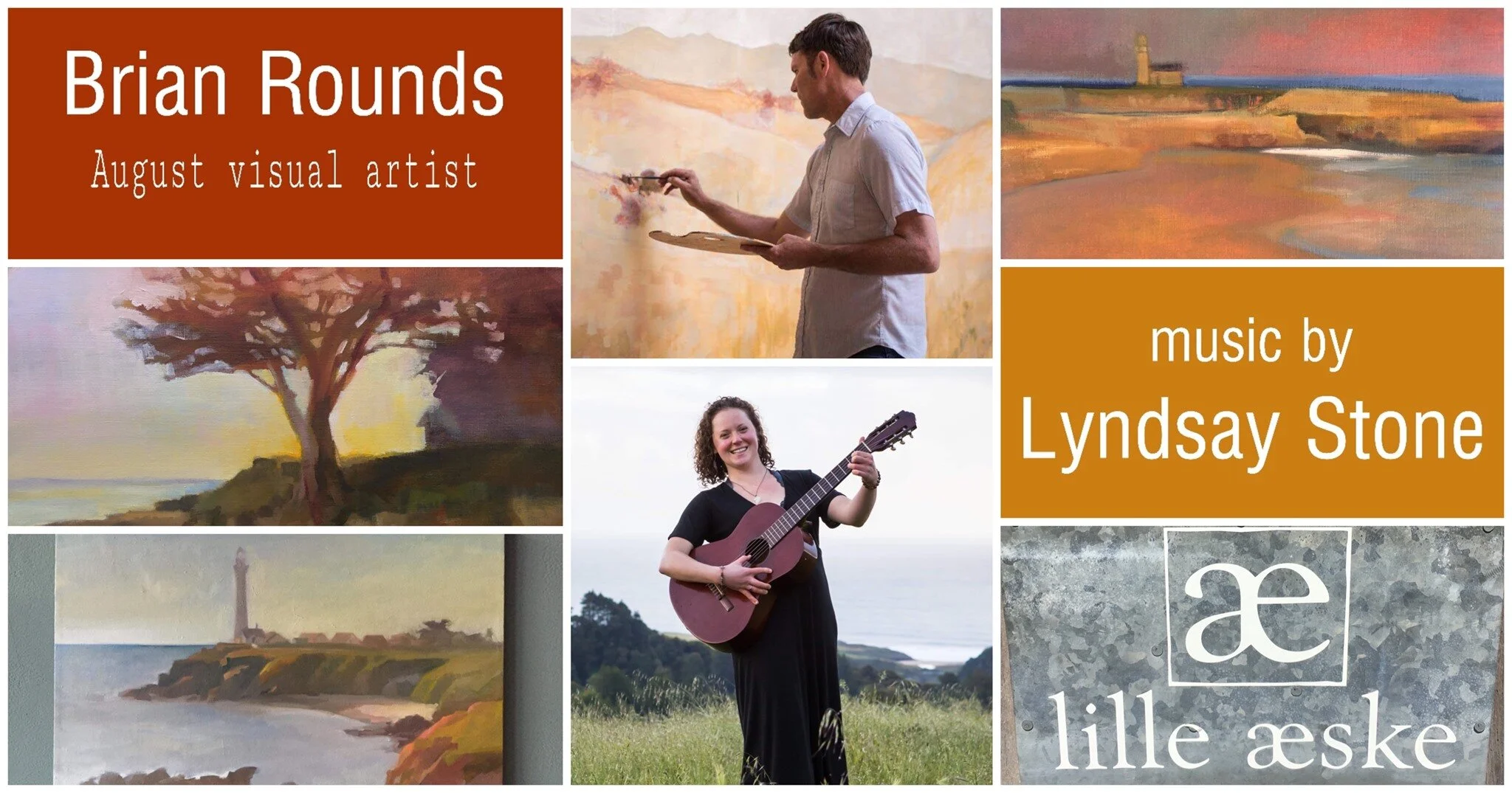 First Friday with Brian Rounds and Music by Lyndsay Stone