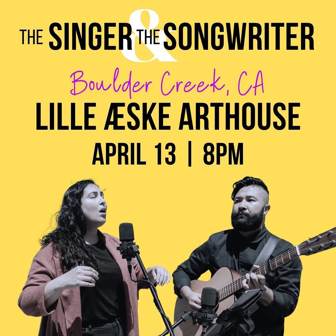 THURSDAY NIGHT! 8 PM! A beautiful evening with @thesingerandthesongwriter on stage.  Listen to the artful melody and sound as Rachel Garcia and Thu Tran sing to us. About their music: &ldquo;The duo creates soft melodic songs, that could just as easi