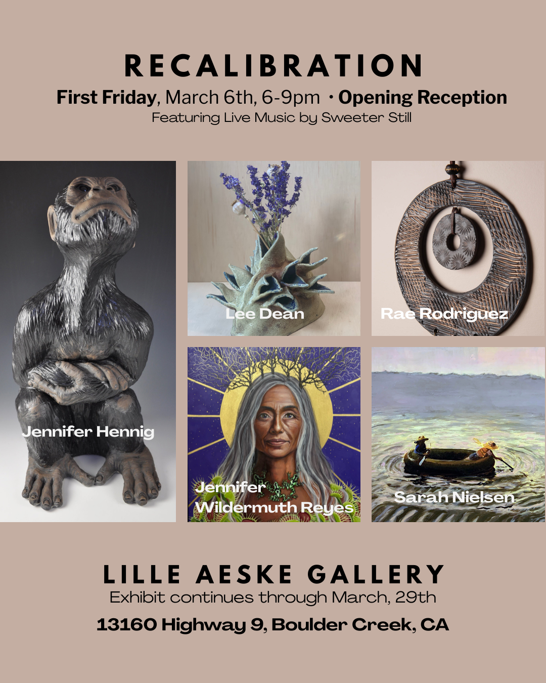 Friday Friday Art Reception: "Recalibration"