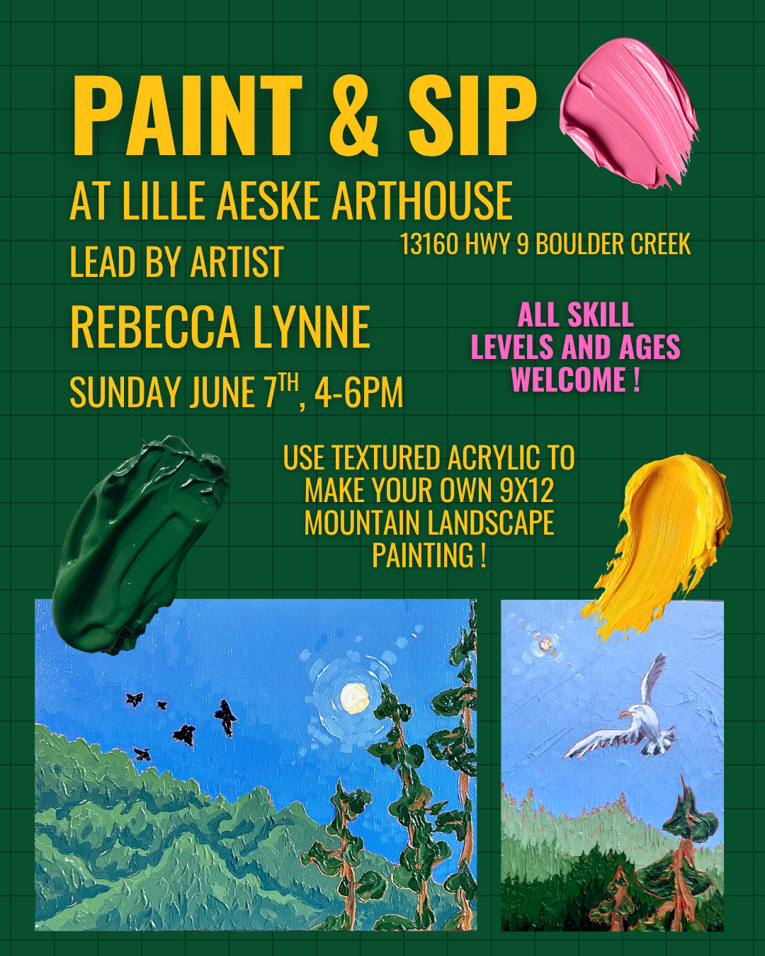 Paint and Sip with Artist: Rebecca Lynne