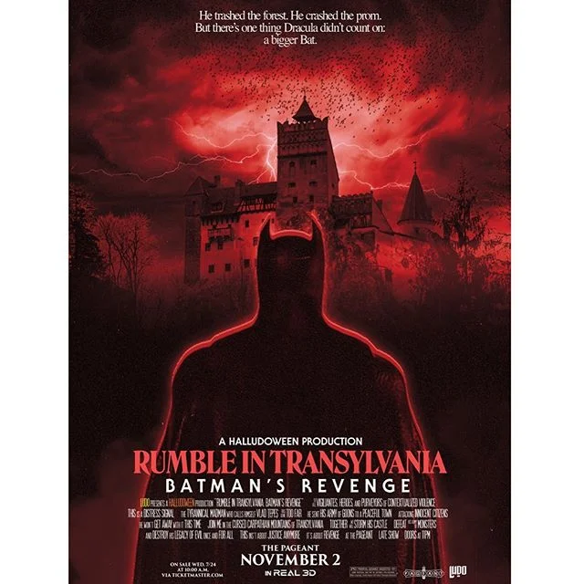 We&rsquo;re adding a late show Saturday night Nov 2. Join us for RUMBLE IN TRANSYLVANIA. Tickets on sale Wednesday at 10am. #halLUDOween