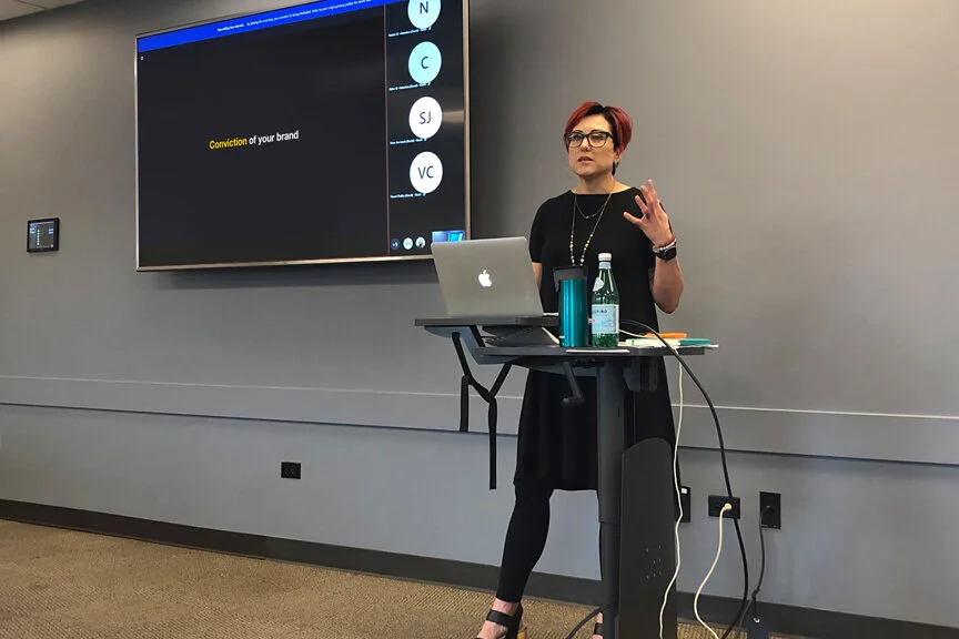 “Your brand should communicate its conviction both internally and externally.”